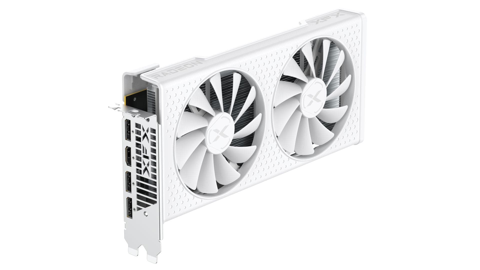 XFX Speedster SWFT210 Radeon RX 7600 Grafikkarte weiß mit 8GB GDDR6 HDMI 3xDP, AMD RDNA 3 RX-76PSWFTWY Bild 3