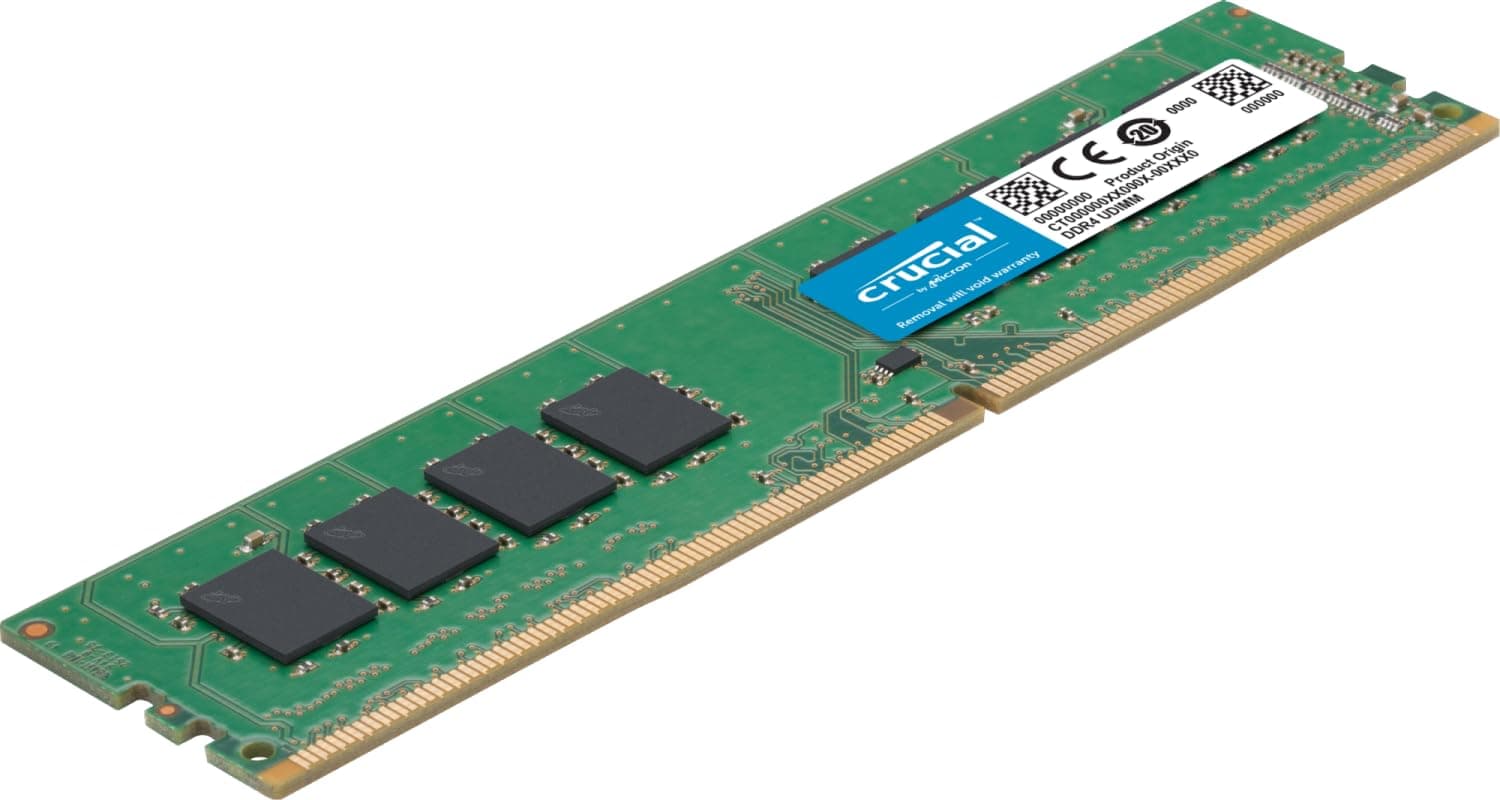 Crucial Basics 8GB DDR4 3200MT/s CL22 UDIMM 288-pin 1.2V Desktop Memory Bild 3