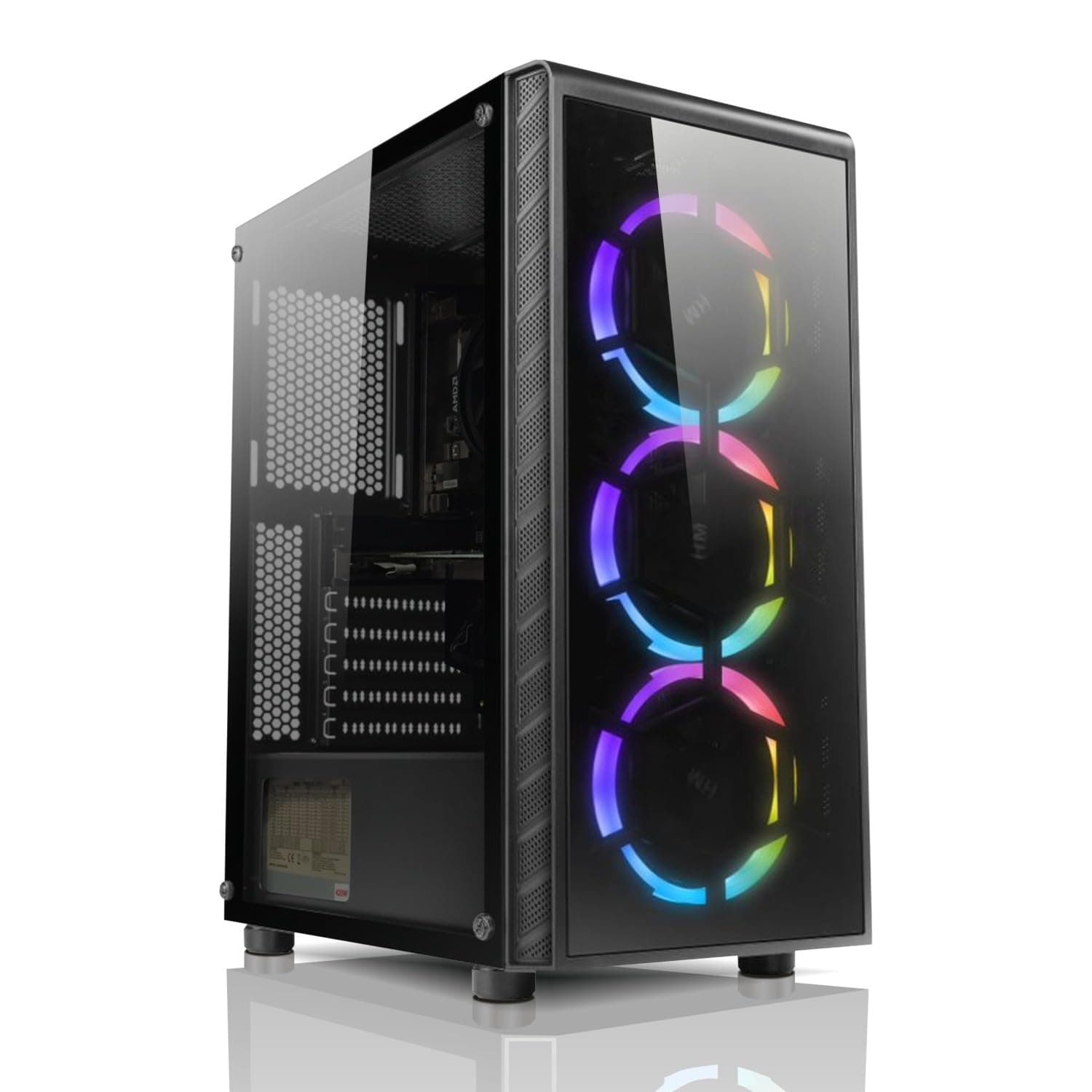 shinobee AMD Ryzen 9 6900HX 16-Thread Deluxe Gaming Aufrüst-Computer mit 3 Jahren Garantie! - 8 GB AMD Radeon RX 680M Raytracing - 550W Gigabyte P550SS 80+ Silber - WLAN - #8544 Ryzen9 6900HX - Radeon 680M 8GB - 550W Gigabyte Ryzen 9