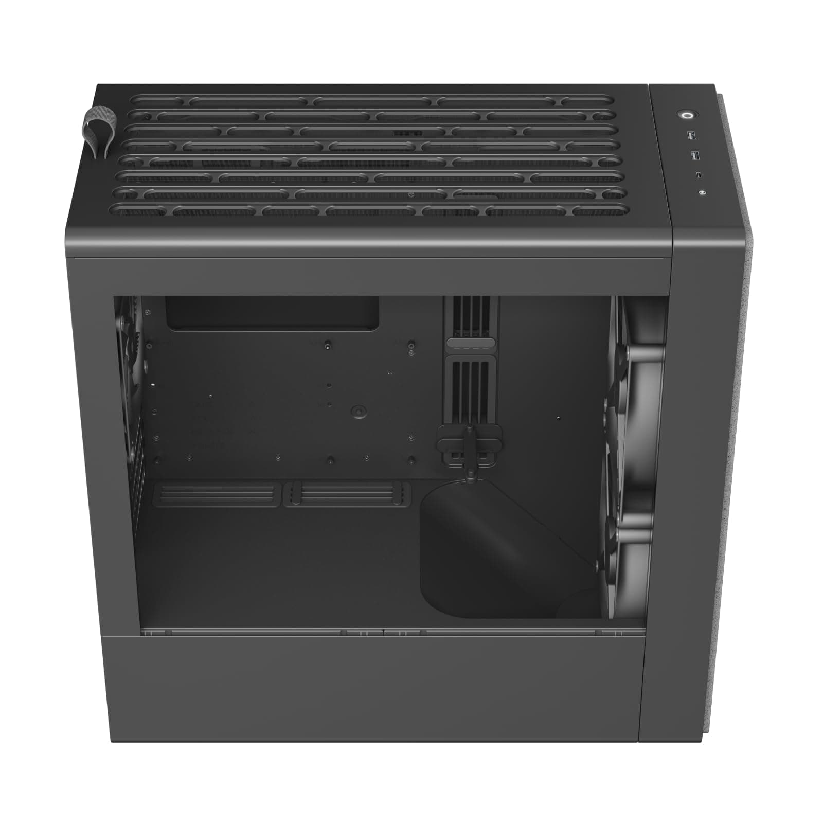 HAVN BF 360 Flow PC-Gehäuse mit 3 vorinstallierten Lüftern, Midi-Tower, Top Airflow, Tempered Glass - schwarz BF 360 Flow Schwarz Bild 7