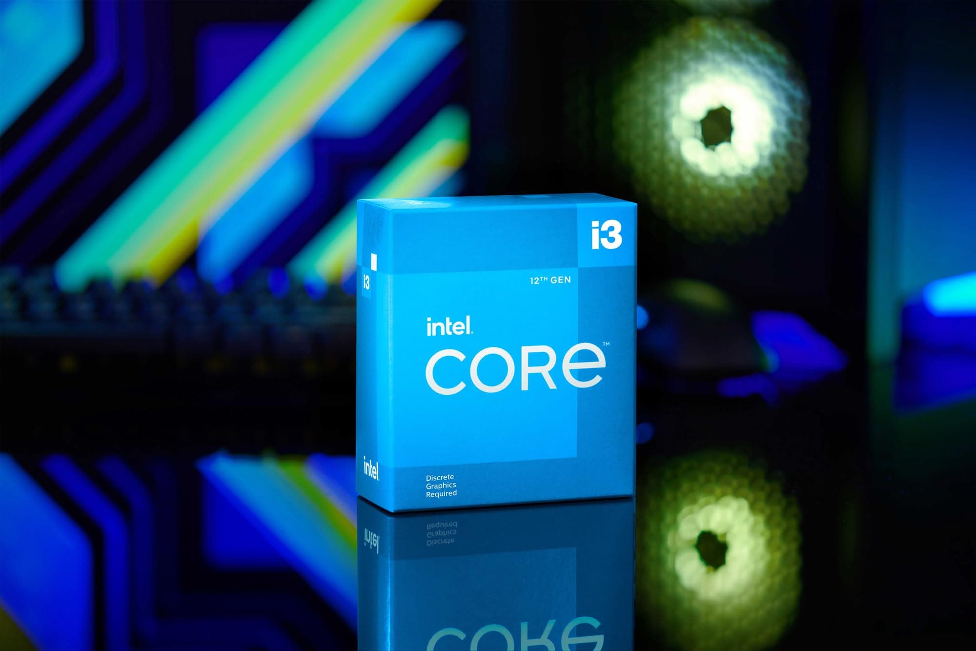 Intel Core i3 12100F (12. Gen.) 3.3 GHz 4 Kerne 8 Threads 12 MB Cache-Speicher LGA1700 Socket Box Bild 3