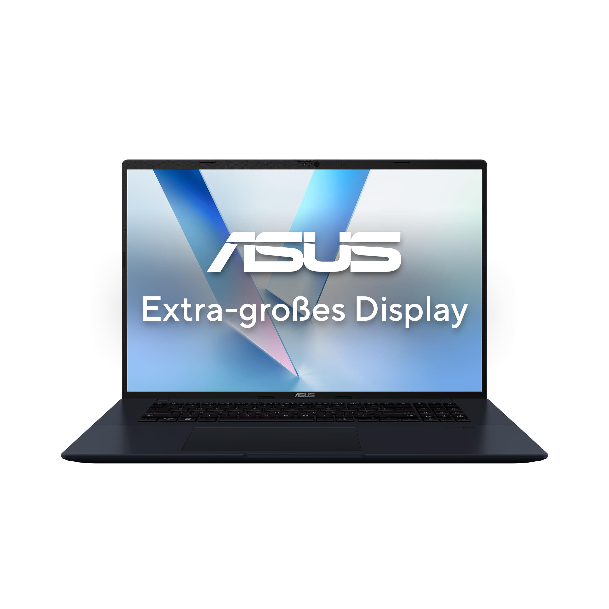 ASUS Vivobook 18 M1807HA Laptop | 18" WUXGA 16:10 IPS Display | AMD Ryzen 7 260 | 16GB RAM | 1TB SSD | AMD Radeon 780M | Win11 Home | QWERTZ | Quiet Blue (AC Adapter Sold Separately) Ryzen 7 260 16GB RAM / 1TB SSD AMD Ryzen 7 260 | 16 GB RAM | 1 TB SSD