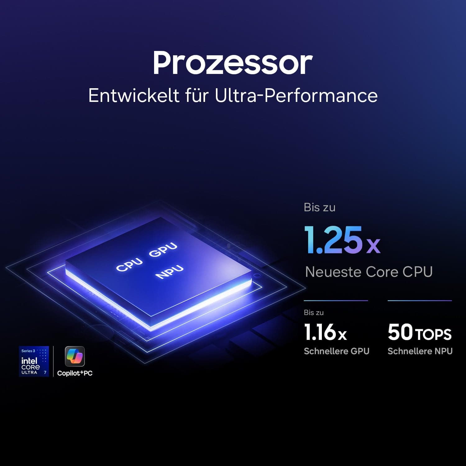 Samsung Galaxy Book6 Ultra 16 Zoll – AI Laptop mit Intel Core Ultra 7 Prozessor, 32 GB RAM, 512 GB SSD, NVIDIA RTX 5060, Touchscreen Display, Gray, 3 Jahre Herstellergarantie [Exklusiv bei Amazon] Bild 6