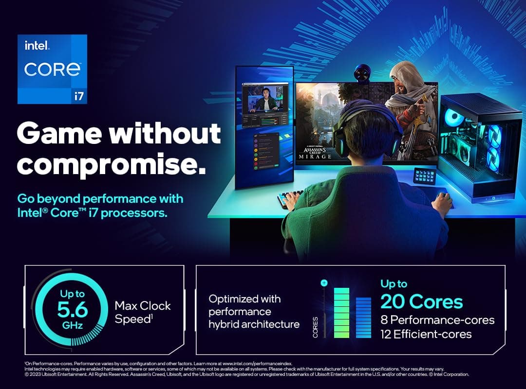 Intel Core i7-14700K 8C+12c 3.40-5.60GHz boxed ohne Kühler - BX8071514700K Core™ i7-14700K Bild 5