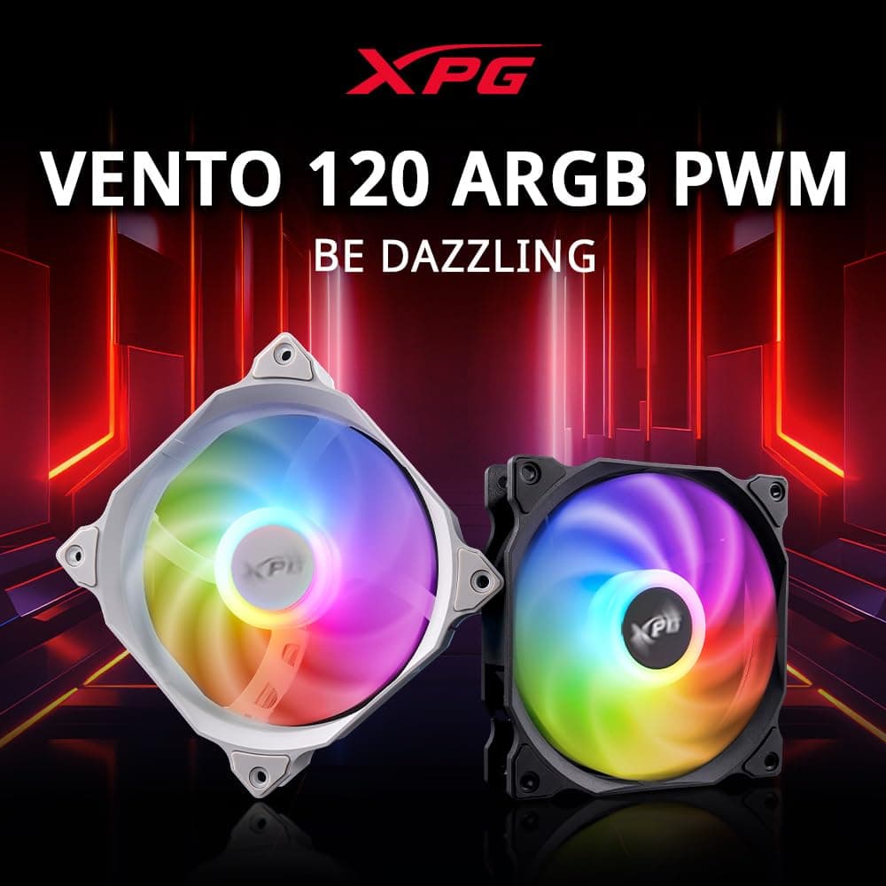 XPG Von ADATA - VENTO120ARGBPWM3C-BKCWW Bild 4