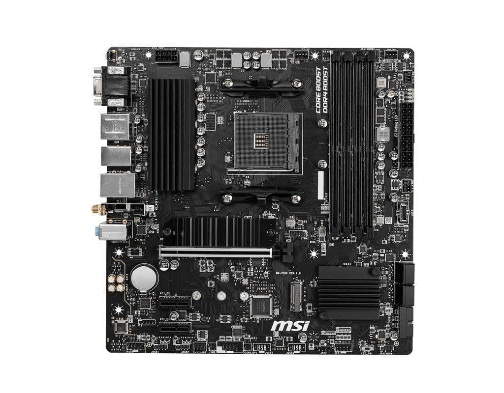 Ersatzteil: MSI Motherboard AMD B550 Socket Am4 Micro ATX, B550M PRO-VDH WiFi Bild 3
