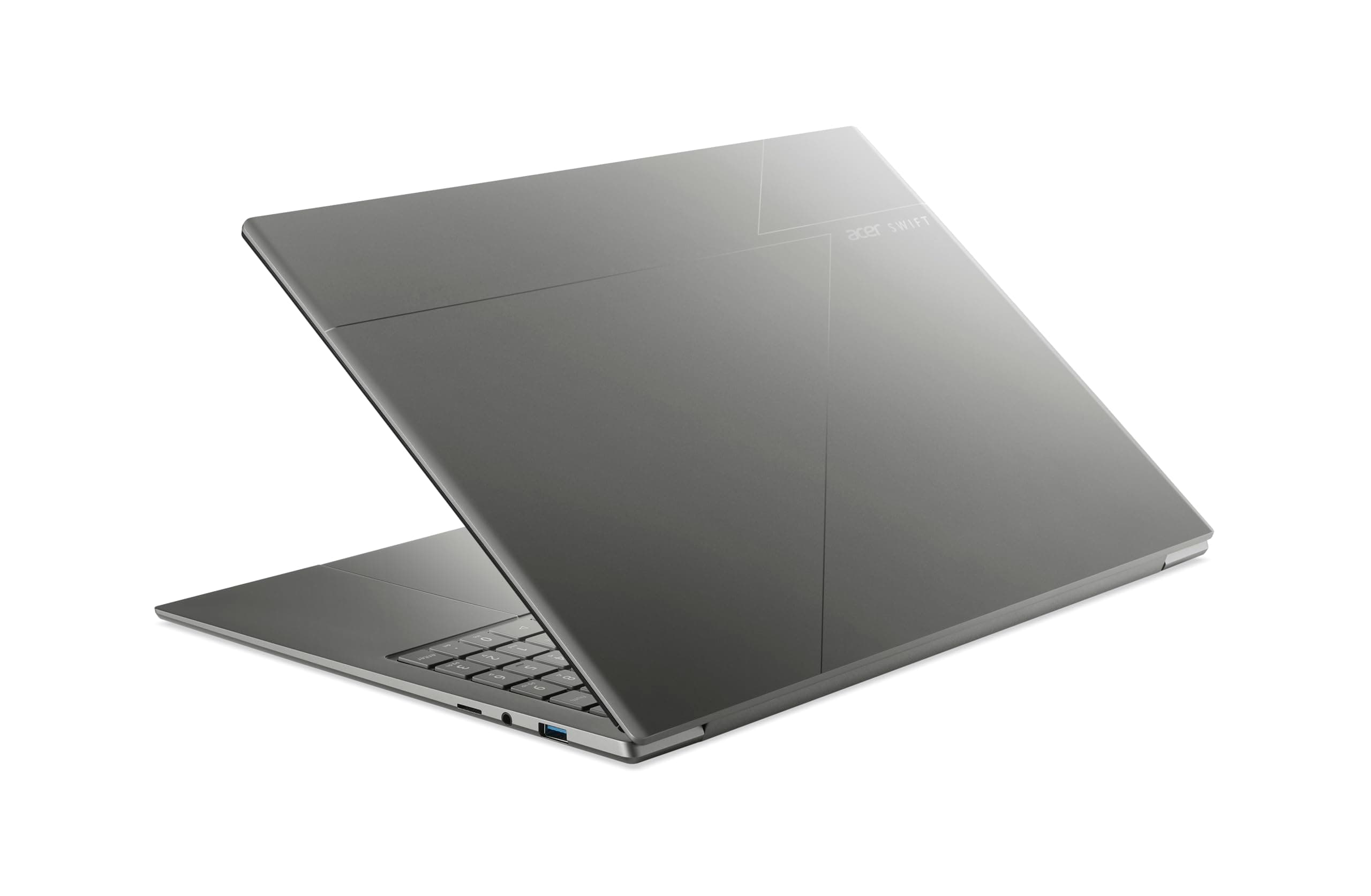 Acer Swift 16 AI OLED (SF16-71T-7053) AI Laptop, Copilot+ PC, 16" WQ2.8K OLED 120Hz Touch-Display, Intel Core Ultra X7 358H, 16 GB RAM, 512 GB SSD, Intel Arc B390 Grafik, Windows 11, QWERTZ Tastatur Bild 7