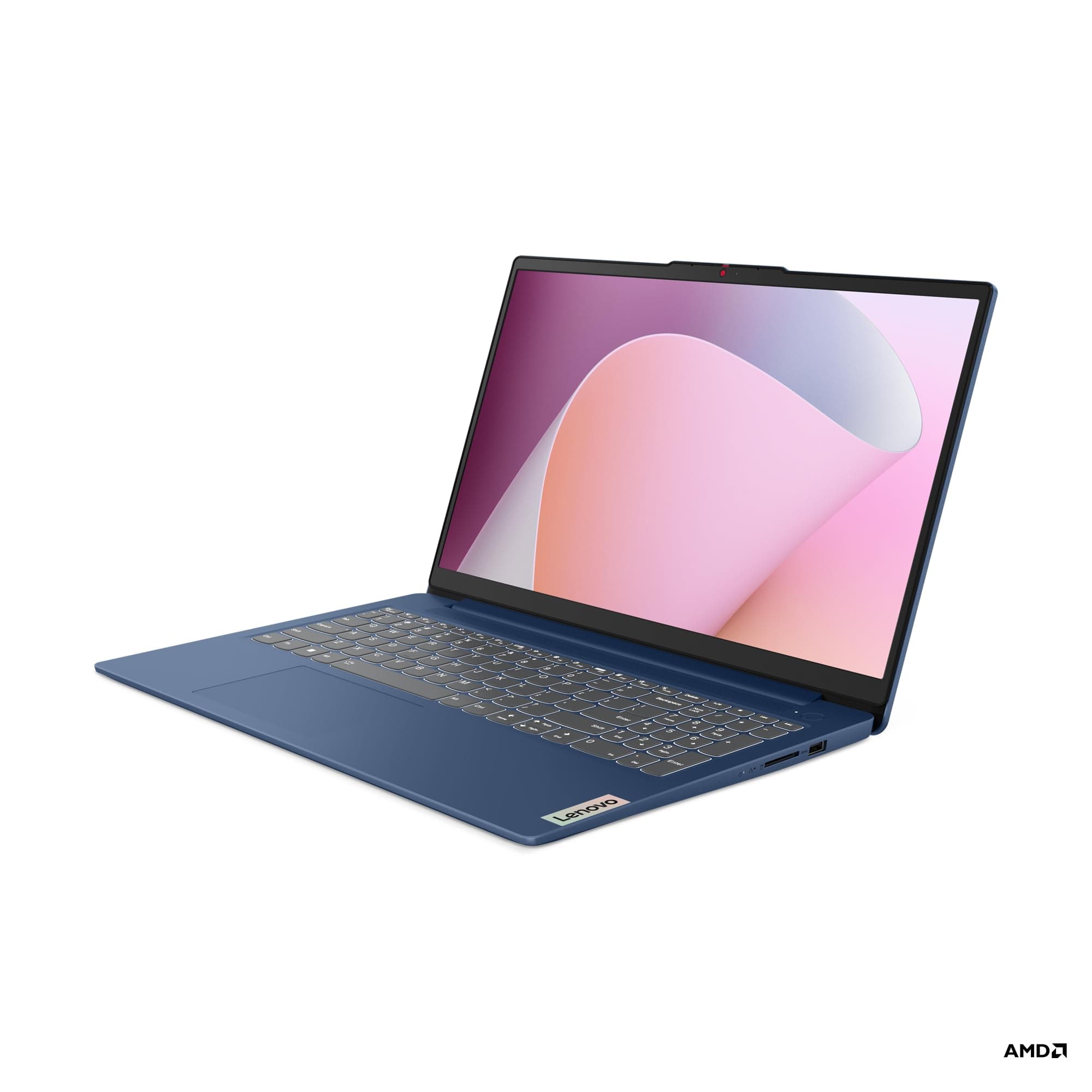 Lenovo IdeaPad Slim 3 Laptop | 15.6" FHD Display | AMD Ryzen 3 7330U | 512GB SSD | 8 GB RAM | AMD Radeon Grafik | QWERTZ | Windows 11 | Abyss Blue | 3 Monate Premium Care Bild 2