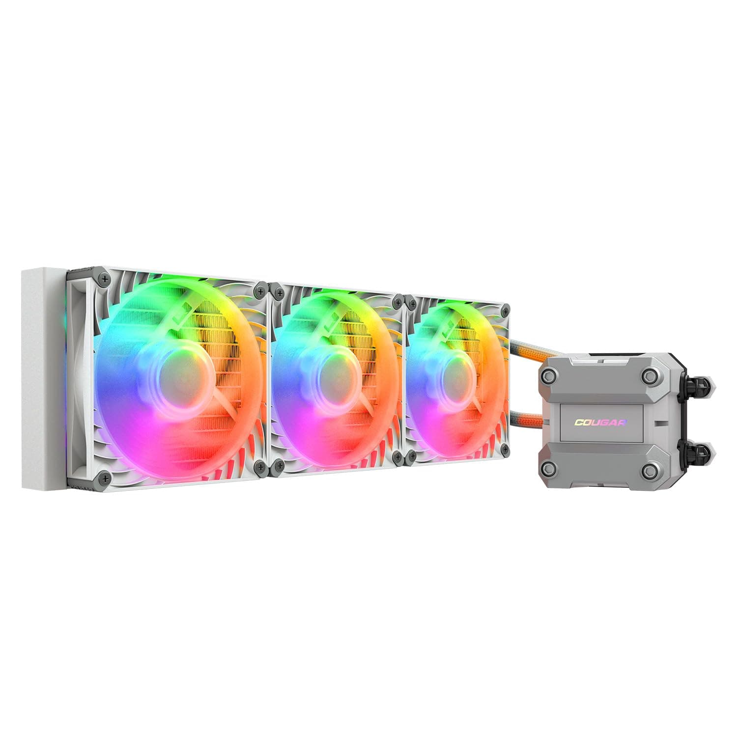 COUGAR CPU Wasserkühlung Poseidon Ultra 360, ARGB, Weiß Bild 3