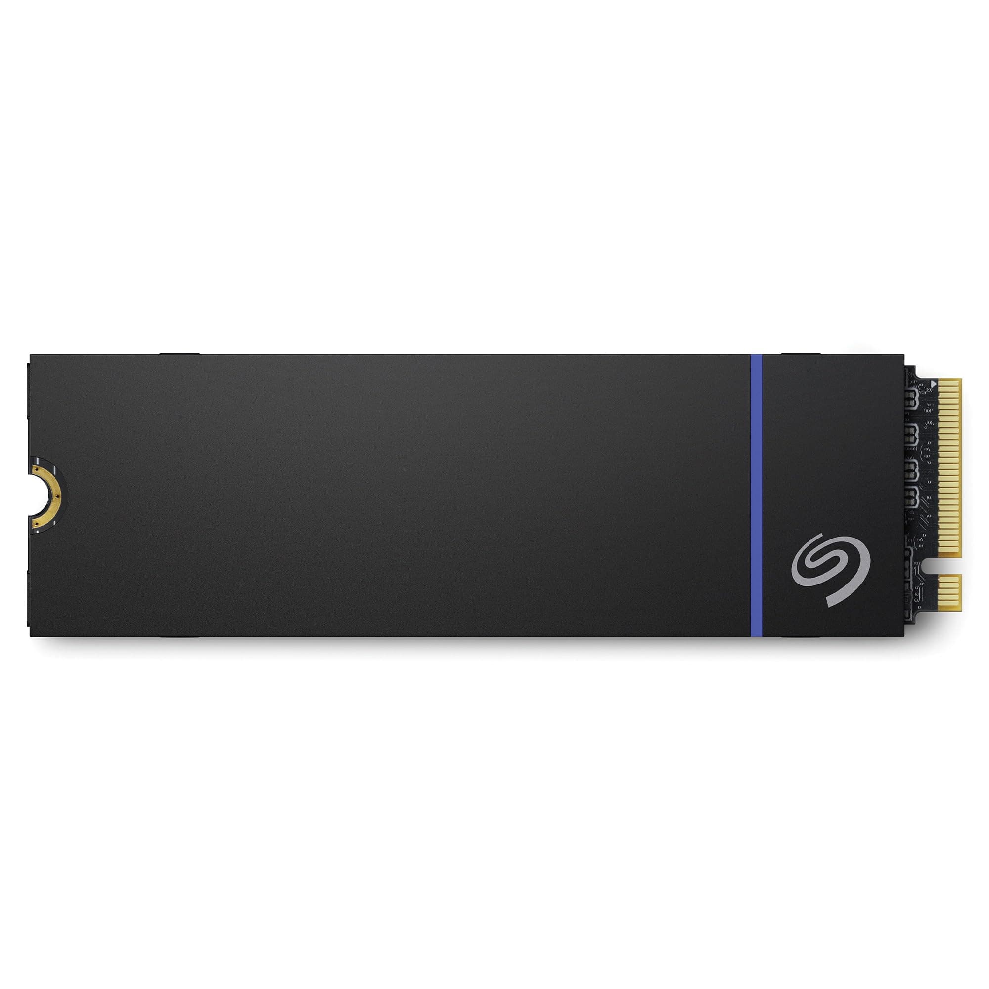 Seagate Game Drive M.2 SSD 1TB, Interne Solid State Drive für PS5, PCIe der 4. Gen., NVMe 1.4, bis zu 7300 MB/s mit Kühlkörper, Data Rescue Service (ZP1000GP3A2001)