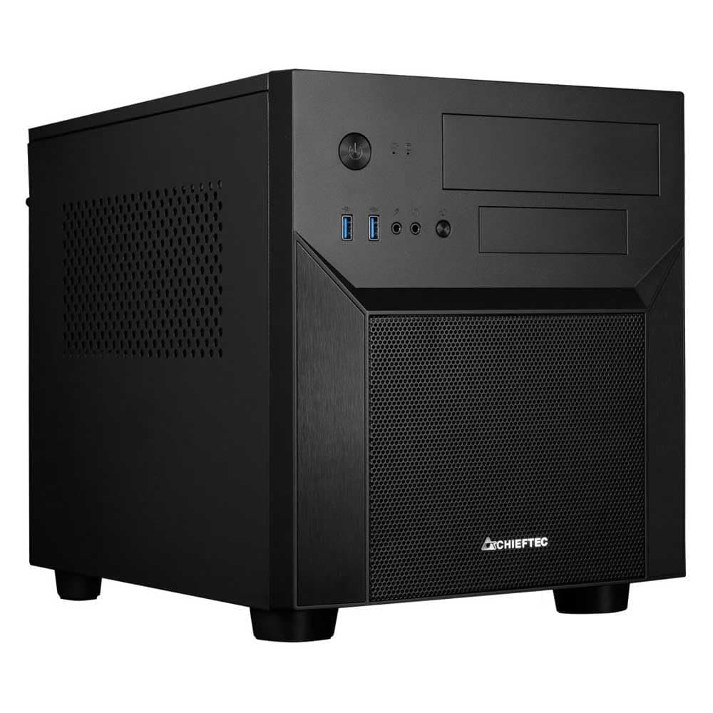 Chieftec CI-02B-Op Computer Case Cubo Nero (chieftec Mesh Series CI-02B-Op - Cube) Bild 2
