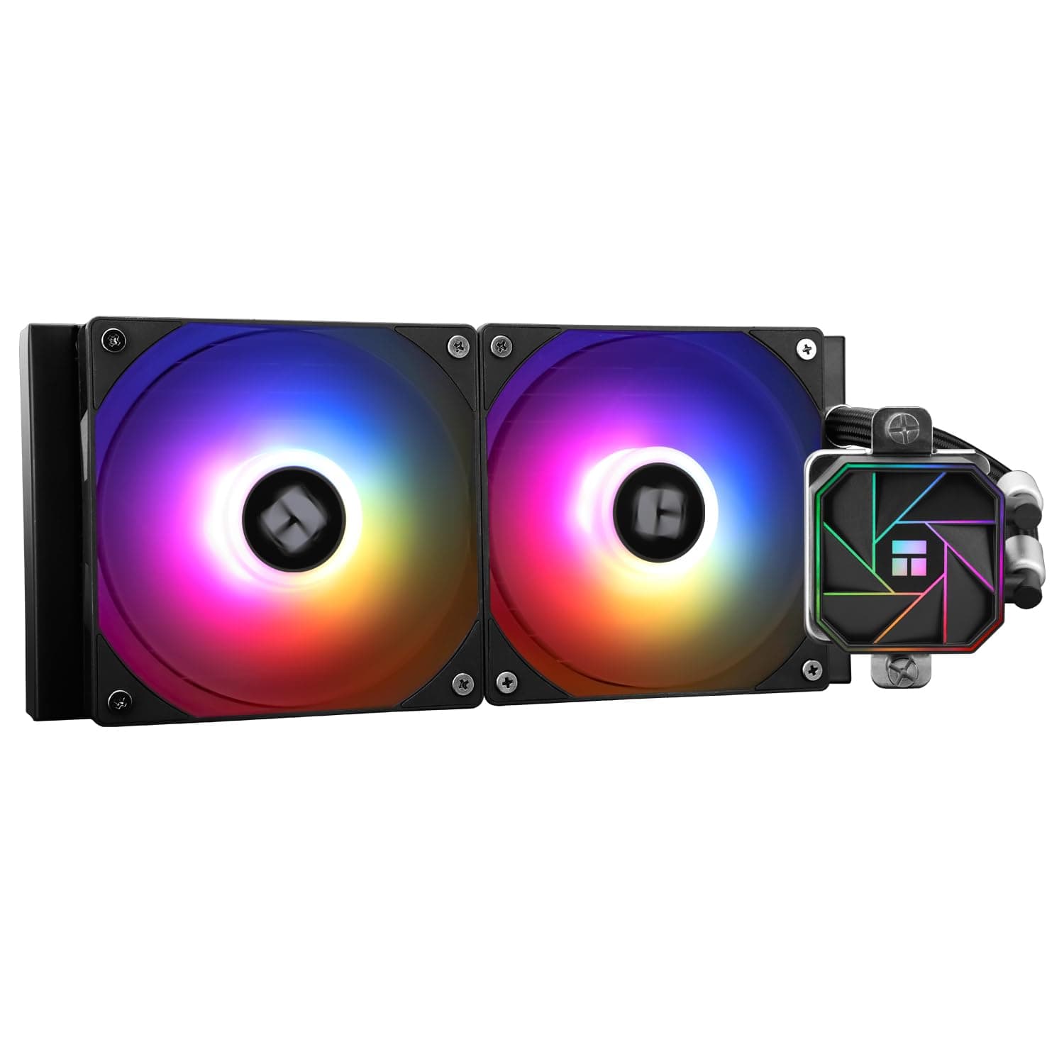 Thermalright TR AQUA ELITE 240 V3 CPU-Flüssigkeitskühler,240mm AIO-Doppel-PWM-ARGB-Lüfter,effiziente PWM-gesteuerte Pumpe,für AMD/AM5/AM4,Intel LGA1700/1851 Bild 3