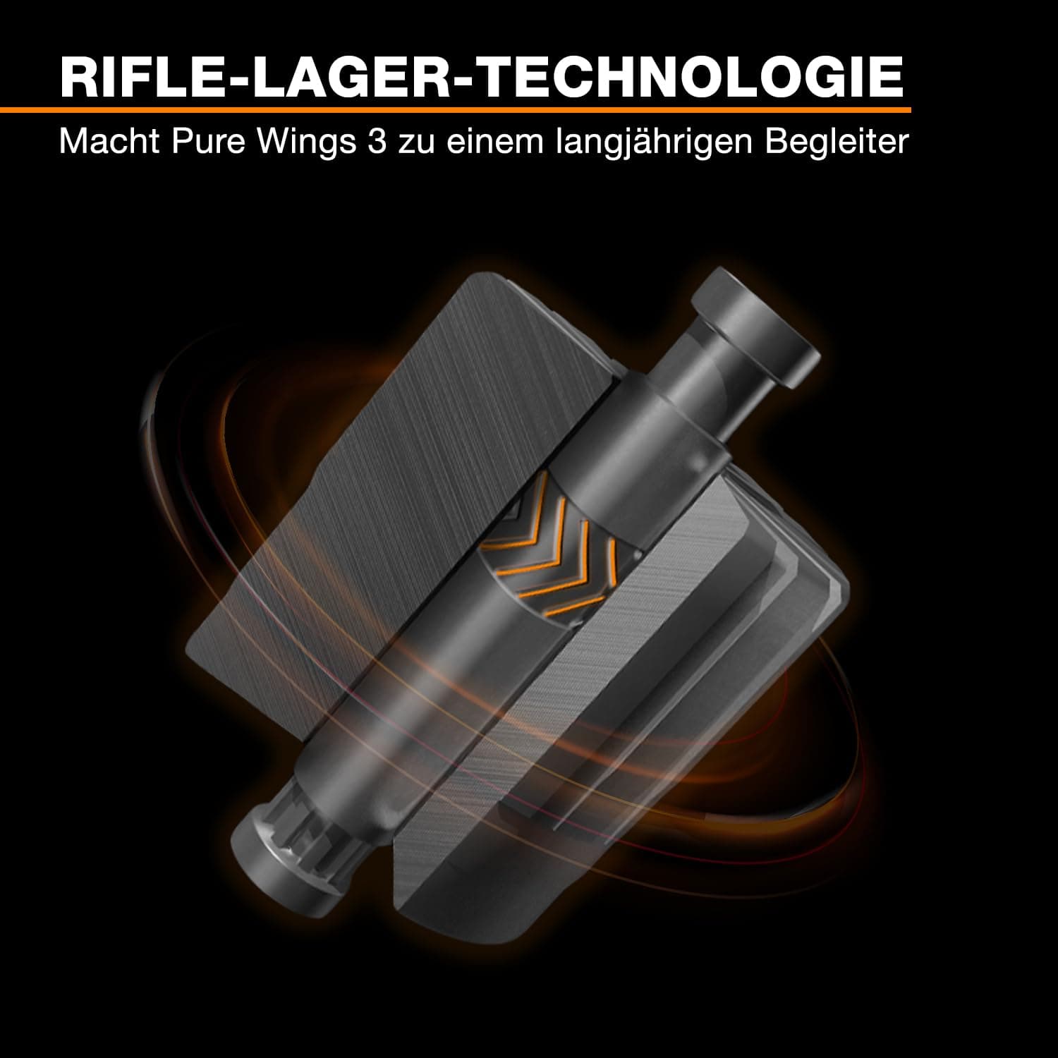 be quiet! Pure Wings 3 140mm PWM Lüfter, 3 Lüfter enthalten, hohe Höchstgeschwindigkeit, niedrige Mindestdrehzahl, optimierter Lüfterrahmen, hoher Luftdruck, sehr leiser Betrieb Bild 7