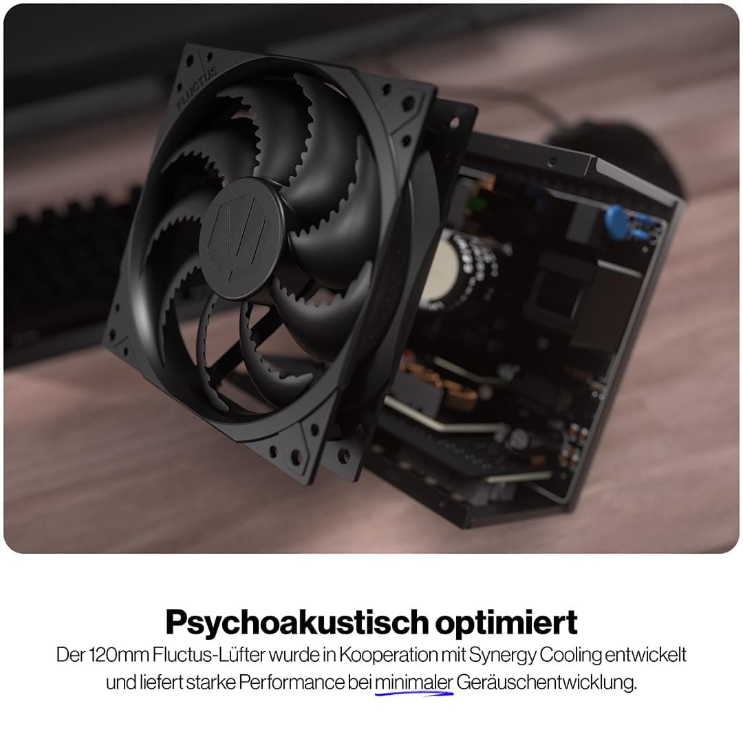 ENDORFY Supremo FM6 850W Netzteil ATX 3.1 PCIe 5.1, 80 Plus Gold, Cybenetics Platinum, Vollmodulares PSU, 12V-2x6, Leiser Fluctus 120 mm Lüfter, Japanische Kondensatoren Bild 7