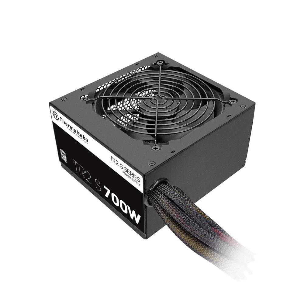 Thermaltake TR2 S 700W | PC-ATX-Netzteil | 80-Plus | leiser 120 Lüfter | EU zertifiziert | schwarz Bild 2
