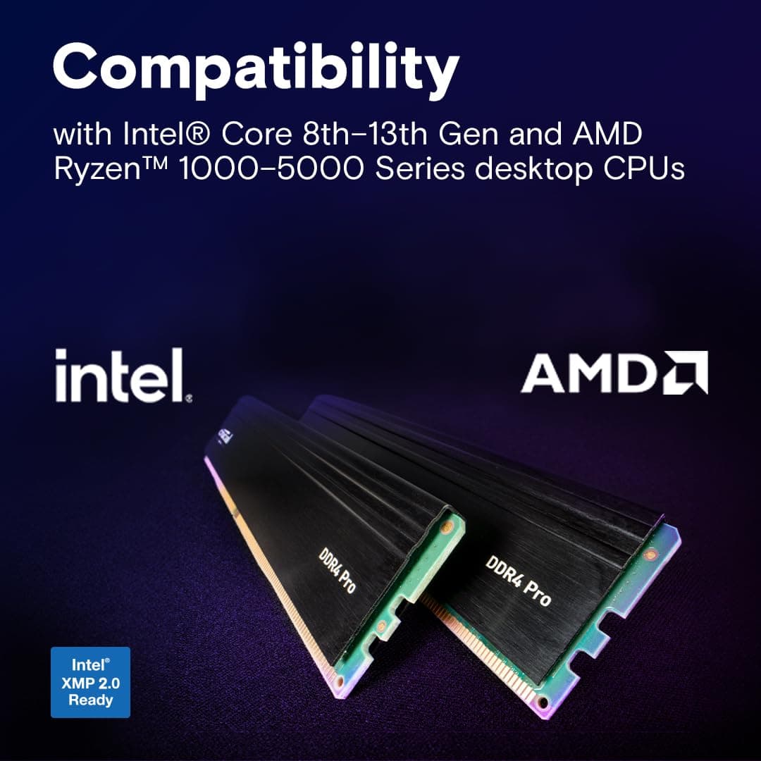 Crucial Pro DDR4 RAM 32GB Kit (2x16GB) 3200MHz, Intel XMP 2.0, PC Computer Arbeitsspeicher - CP2K16G4DFRA32A 3200MHz (Pro) 32GB (2x16GB) Bild 5