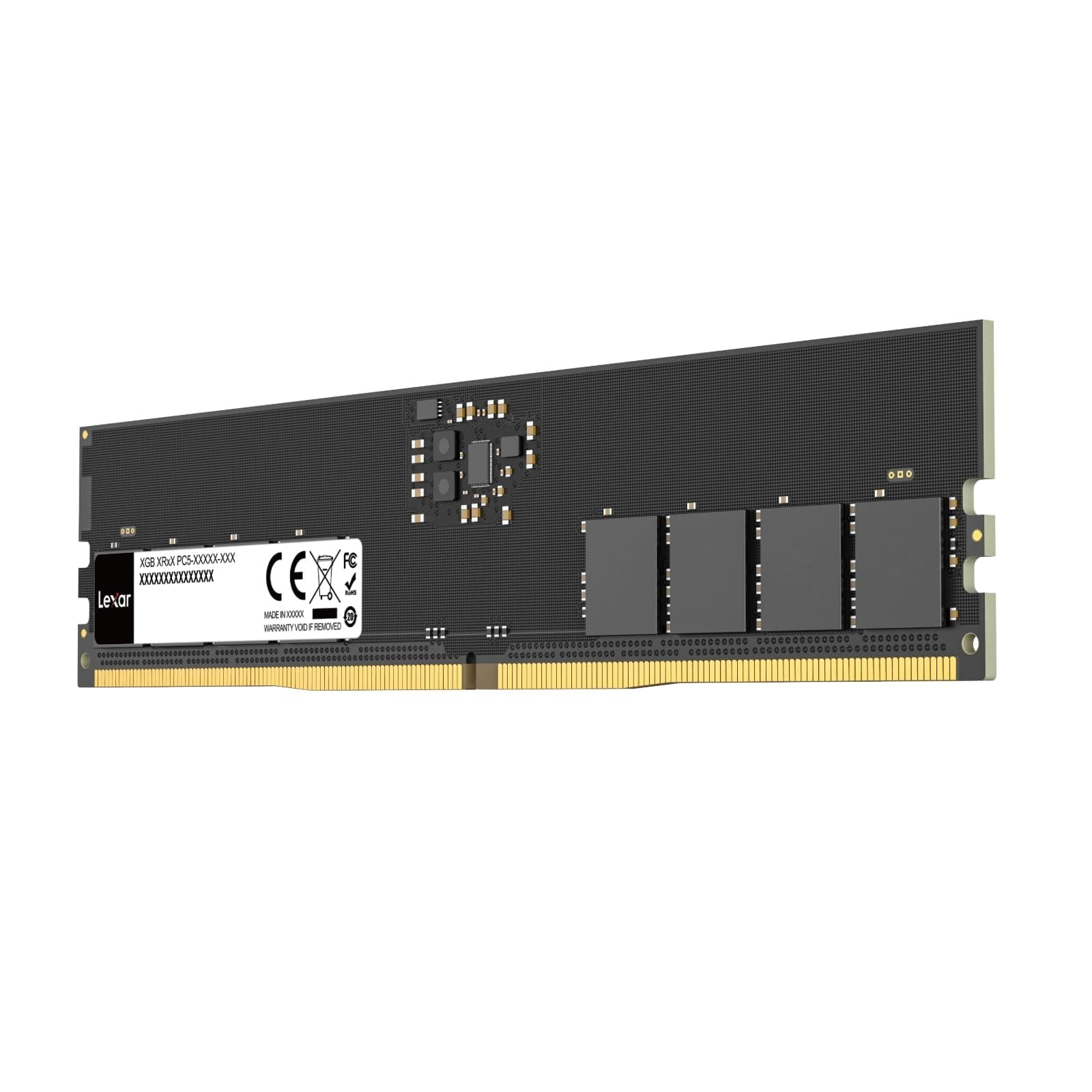 Lexar UDIMM 16GB DDR5 RAM 5600MHz CL46 288-Pin Computer RAM Hochleistungs-DRAM U-DIMM für PC/Computer Speicher AI 1.1V CL46-45-45-90 Bild 2