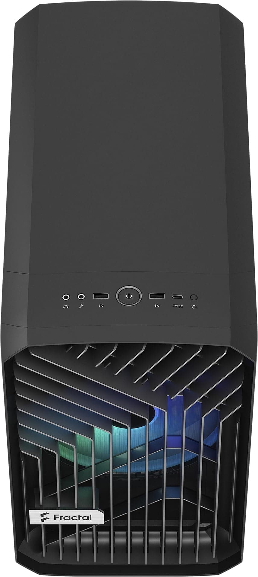 Fractal Design Torrent Nano RGB Black Computer Case TG Tempered Glass Light Tint RGB Black Tempered Glass Bild 7