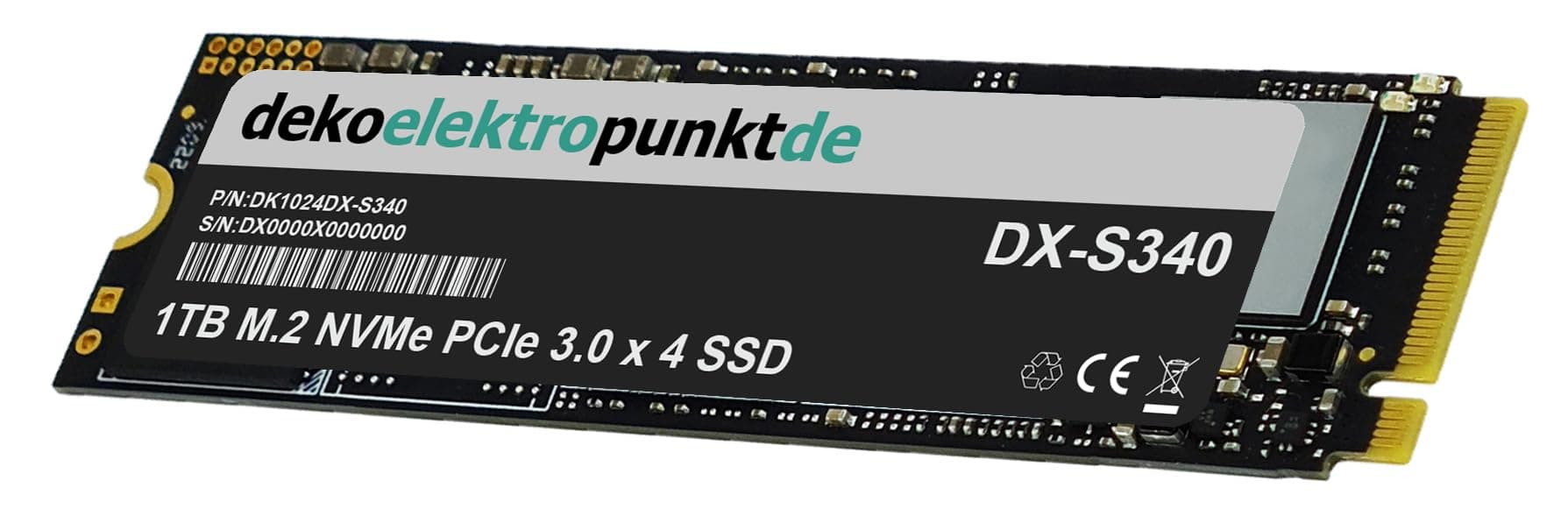 1TB M.2 NVMe Gen3 SSD Festplatte passend für ASUS TUF Gaming X670E-Plus Mainboard, Alternatives Ersatzteil 2280 PCIe 3.0 x 4 1TB - PCIe 3.0 x4 Bild 5
