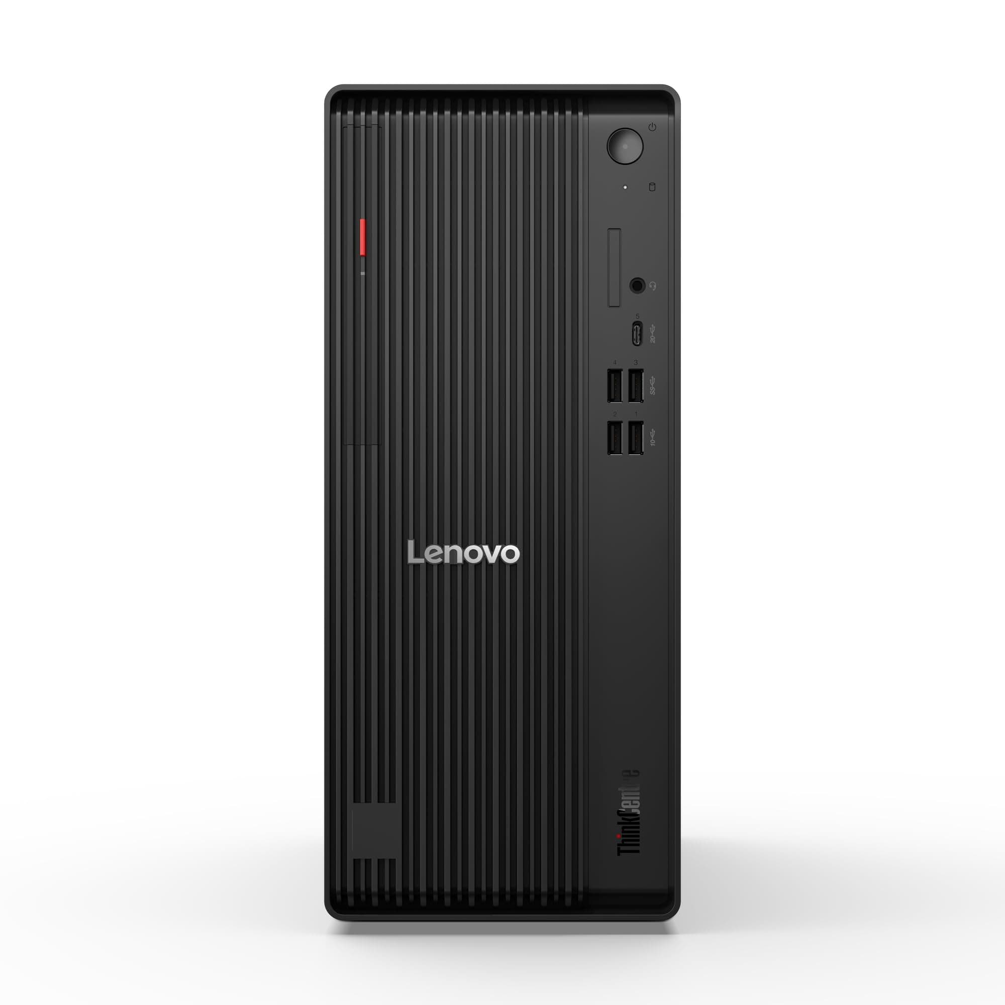 Lenovo ThinkCentre M70t Gen 6 12YH - Tower - Core Ultra 7 265/2.4 GHz - vPro Enterprise - RAM 32 GB - SSD 512 GB - TCG Opal Encryption 2, NVMe - Intel Graphics - 1GbE, Wi-Fi 6E