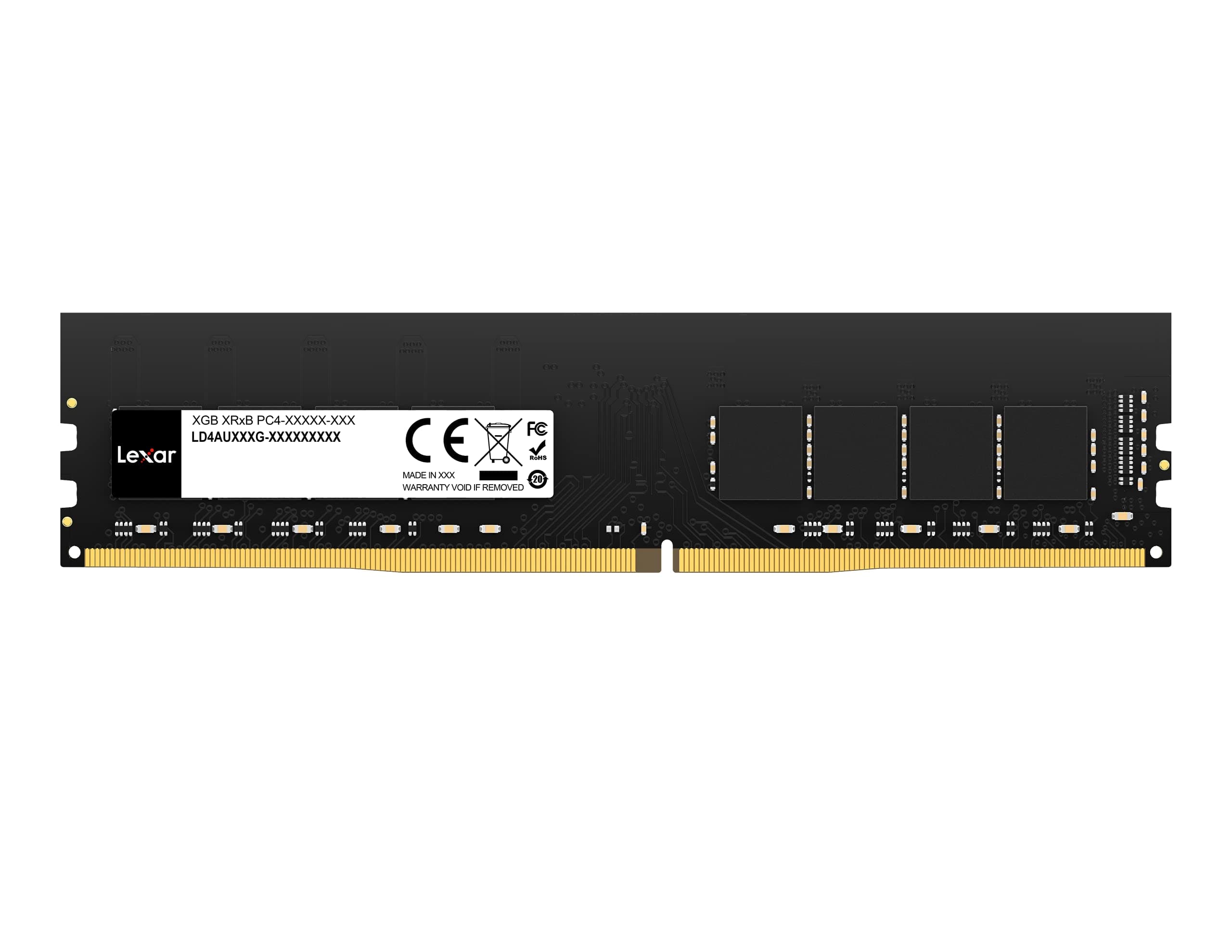 Lexar 32GB DDR4 3200 MT/s UDIMM 288pin CL19