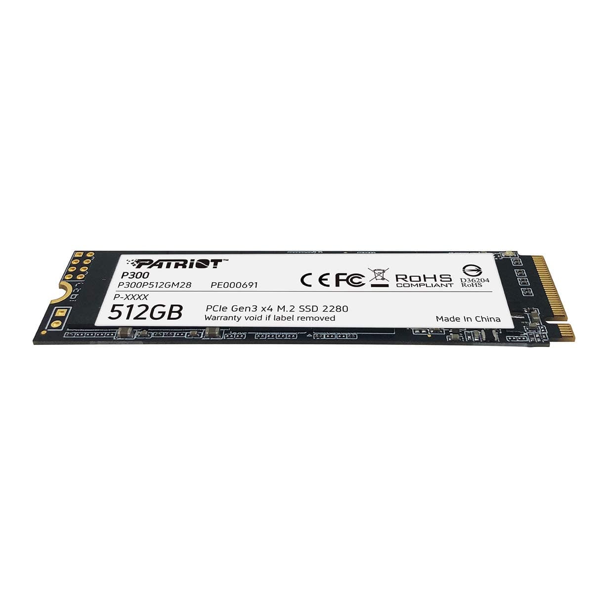 Patriot P300 512GB Interne SSD - NVMe PCIe Gen 3x4 - M.2 2280 - Solid State Drive - P300P512GM28 Bild 5