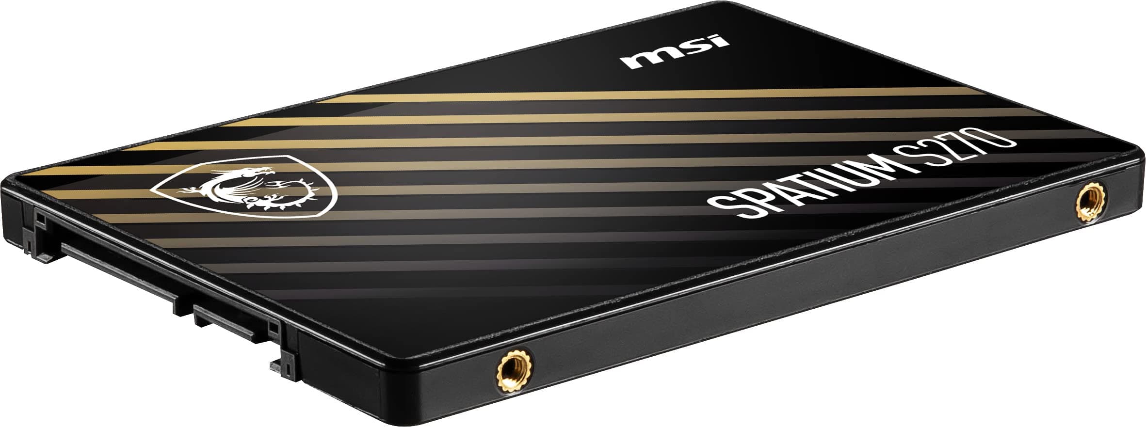 MSI SPATIUM S270 SSD 480 GB – SATA 3 2,5-Zoll-Solid-State-Drive, 500 MB/s Lesen und 450 MB/s Schreiben, 3D NAND, integrierte Datensicherheit, Center – 5 Jahre Qualität (250 TBW) Bild 7