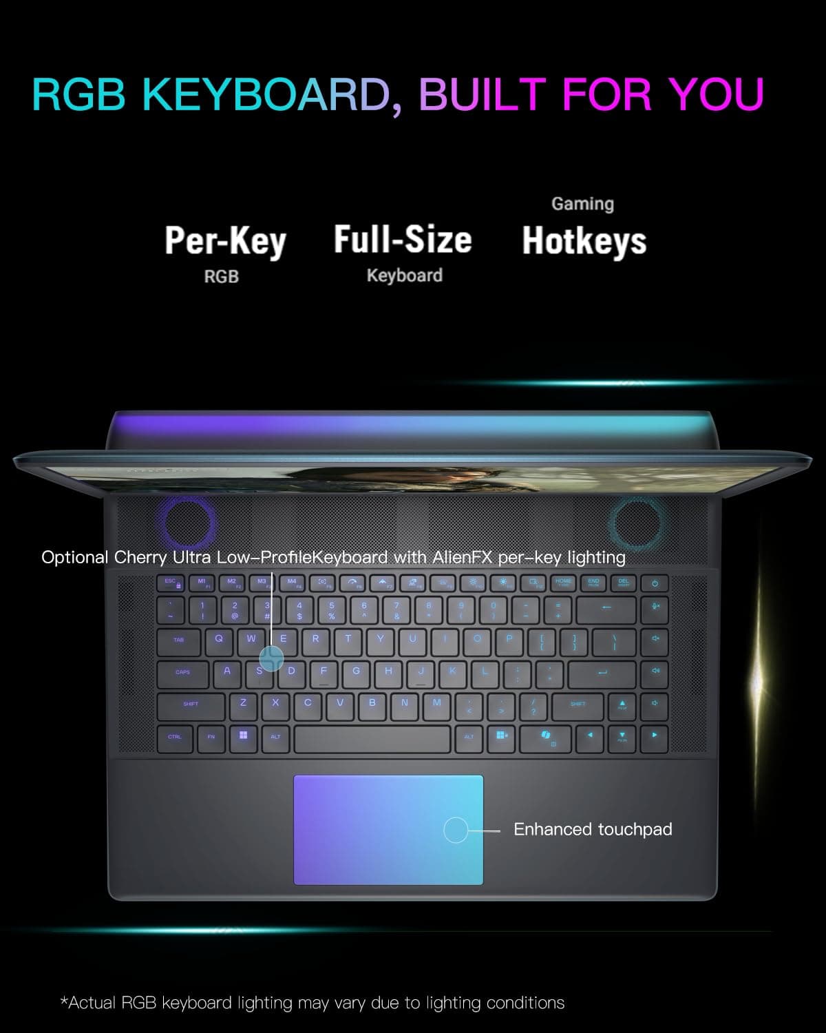 Alienware 16 Area 51 Gaming Laptop - NVIDIA RTX 5080 16GB GDDR7 • Intel Ultra 9 275HX CPU • 16 Zoll QHD+ 240Hz 500 nit Display • WiFi 7 • Win 11 Pro & Office Lizenz • AlienFX RGB KB (64GB DDR5 | 1 TB 64 GB DDR5 RAM | 1 TB SSD Bild 5