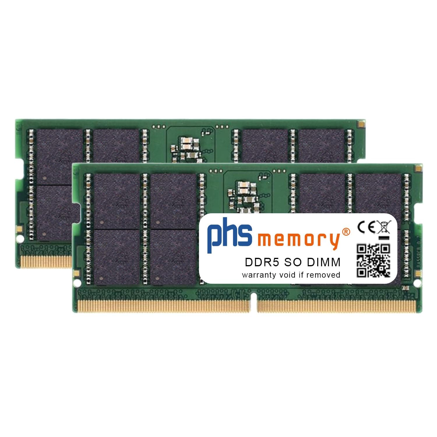 PHS-memory 96GB (2x48GB) Kit RAM Speicher kompatibel mit MSI Raider 18 HX A14VIG-243NL DDR5 SO DIMM 5600MHz PC5-44800S 96GB (2x48GB) - DDR5 - 5600MHz - SO DIMM