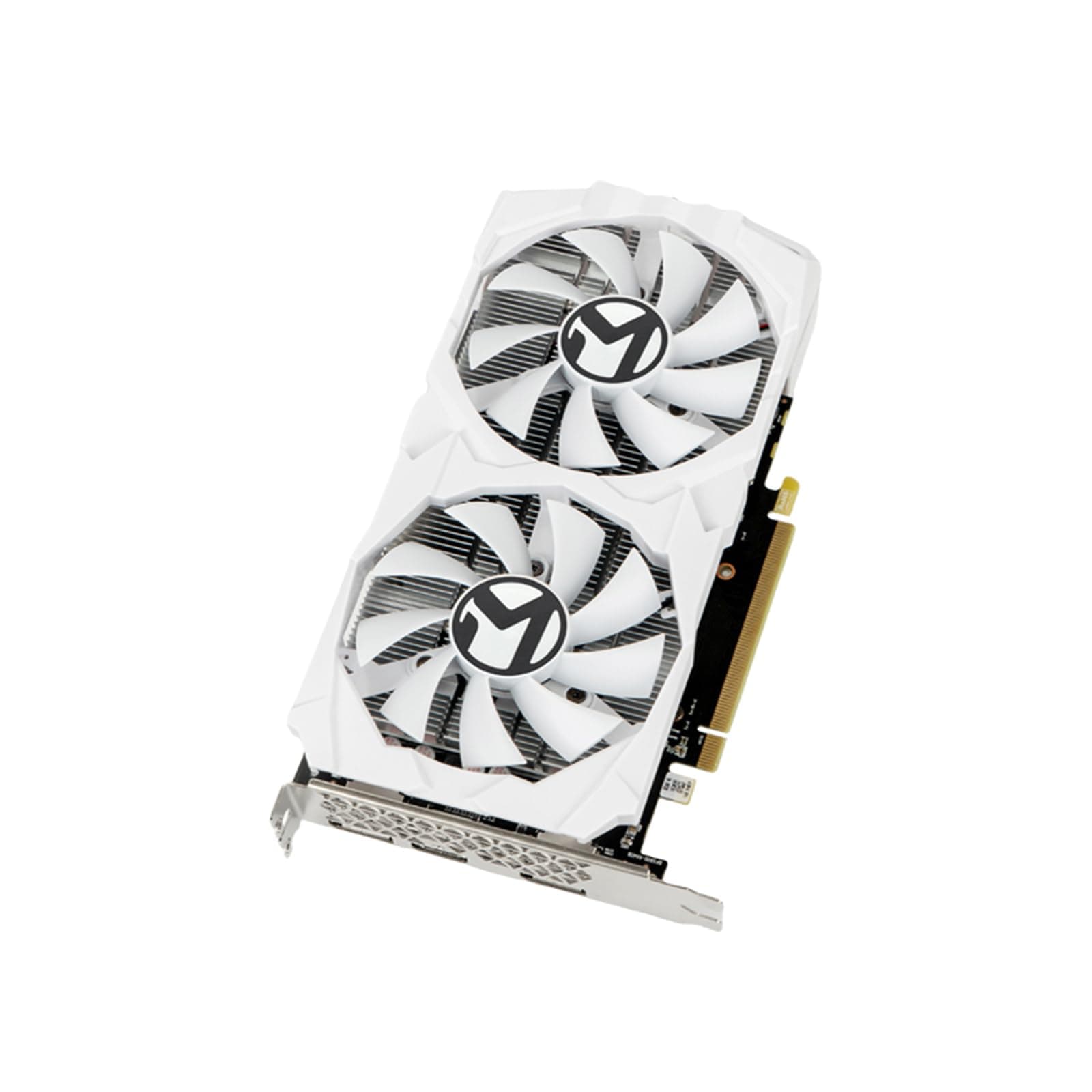 maxsun Grafikkarten AMD Radeon RX 580 8GB 2048SP GDDR5 Computer Video Grafikkarte GPU für PC Gaming 4K Dekodierung 256 Bit DirectX 12 DVI, HDMI, DisplayPort Multi-Monitore erweitern weiß Bild 4