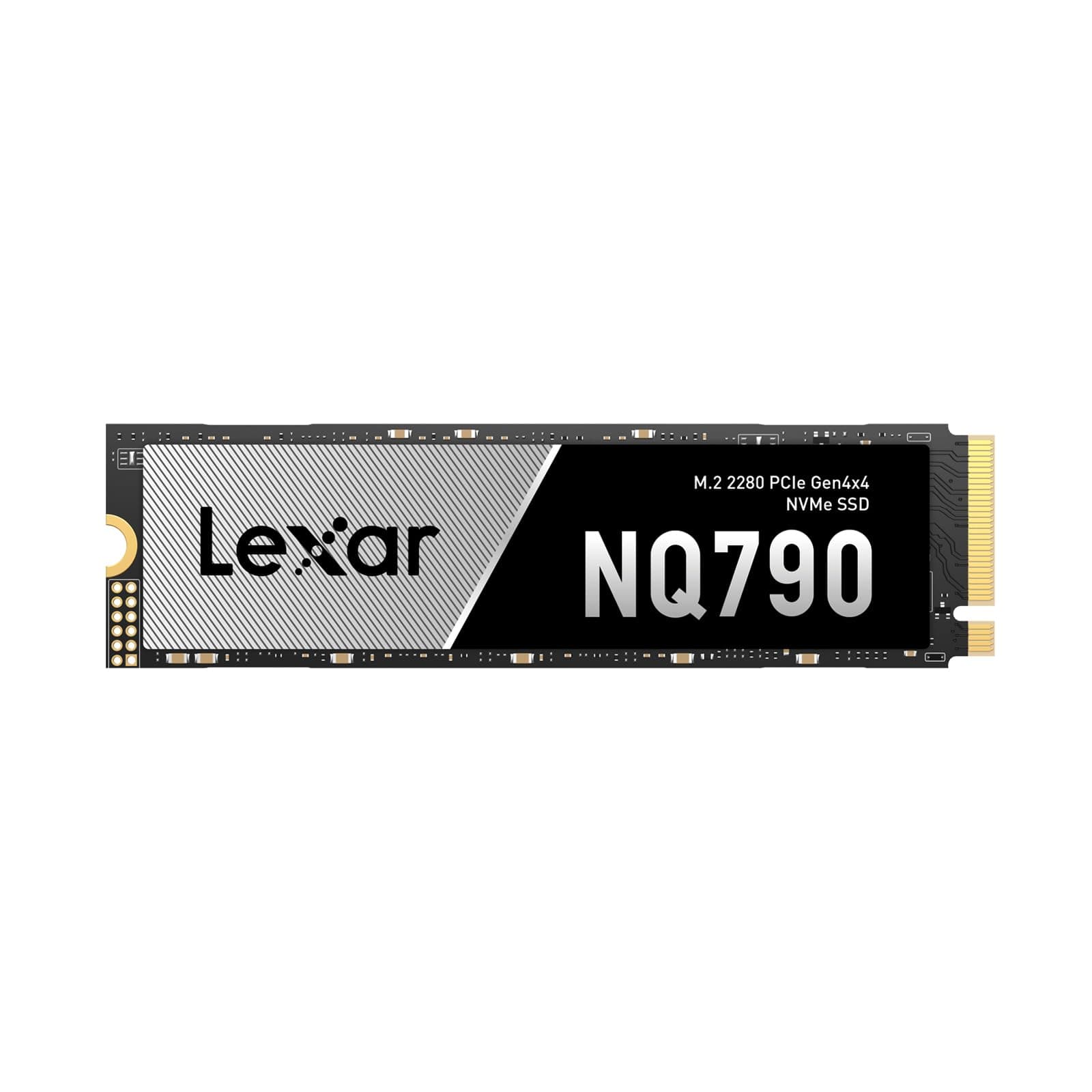 Lexar NQ790 SSD 4TB M.2 2280 SSD NVMe 4 TB interne SSD PCIe 4.0 Gen4x4, bis zu 7000 MB/s Lesen, 6000 MB/s Schreiben, interne SSD kompatibel mit PS5 PC Gaming