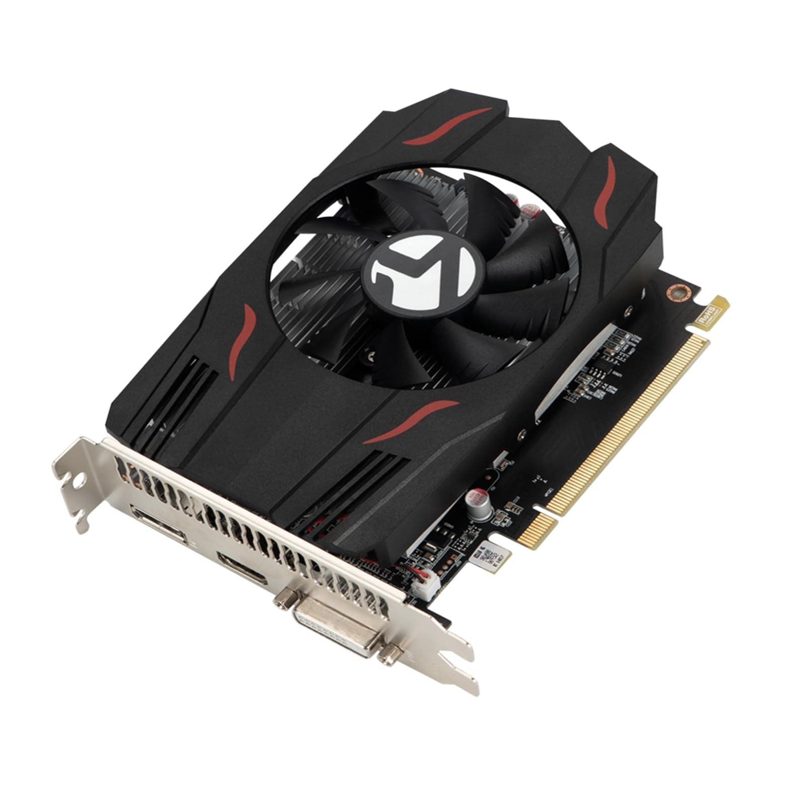 maxsun Grafikkarten AMD Radeon RX 550 Grafikkarte 4GB Graphics Card ITX Computer PC Gaming GPU, 128-Bit DirectX 12 PCI Express X16 3.0 DVI-D Dual Link, HDMI, DisplayPort Bild 4
