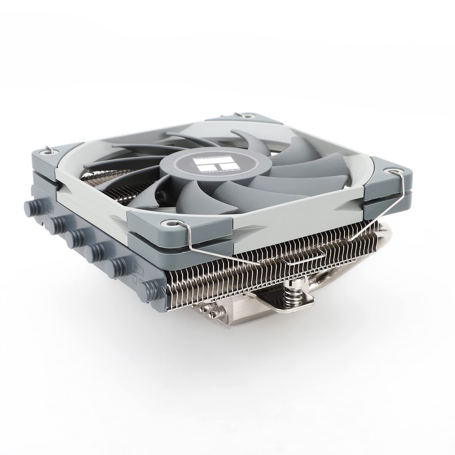 Thermalright AXP120-X67 Low-Profile-CPU-Luftkühler mit recht 120-mm-TL-C12015-PWM-Lüfter, 6 Heatpipes, 67 mm Höhe, für AMD AM4 AM5/Intel LGA 1700/1150/1151/1155/1200/1851(AXP120 X67) Bild 2