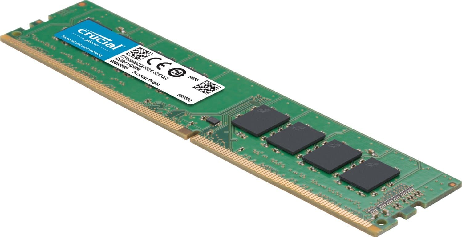 Crucial Basics 8GB DDR4 3200MT/s CL22 UDIMM 288-pin 1.2V Desktop Memory Bild 5