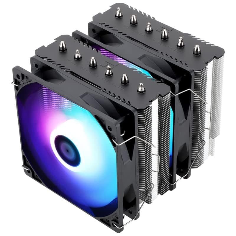 THERMALRIGHT Peerless Assassin 120 SE ARGB CPU Kühler, TL‑C12C-S 120mm PWM Lüfter, 1550U/min, 6 Heatpipes, für AMD AM4/AM5 & Intel LGA 1700/1851 PA120SE ARGB Bild 3