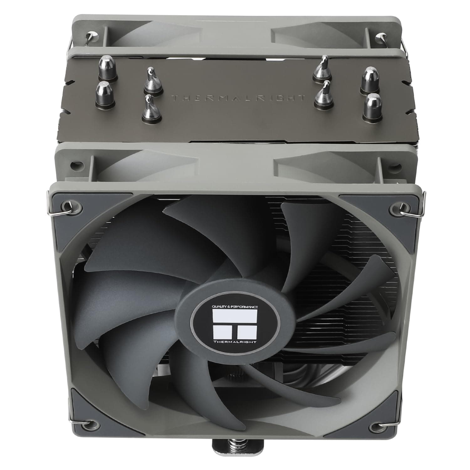 Thermalright Assassin Spirit 120 V2 PLUS CPU-Luftkühler, 4 Heatpipes, Double PWM Quiet Fan CPU-Kühler, Computer-Kühlkörper, für AMD AM4 AM5/Intel 1700/1150/1151/1200(AS120 V2 Plus) Bild 8