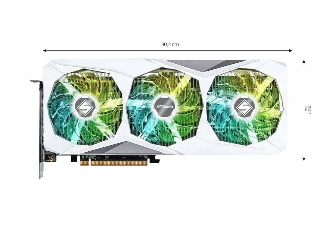 ASRock Radeon RX 7600 Steel Legend 8 GB, 8192 MB GDDR6 RX 7600 Steel Legend 8GB Bild 3