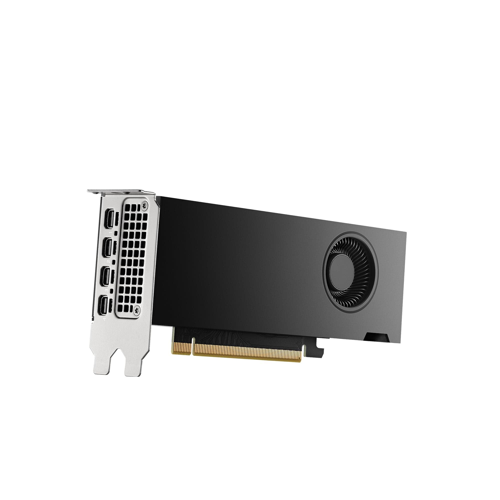 PNY NVIDIA RTX 2000 Ada Generation 16GB GDDR6 PCI Express 4.0 Dual Slot, Low Profil 4X MiniDisplayPort, 8K Support, Ultraleiser aktiver Lüfter Bild 3