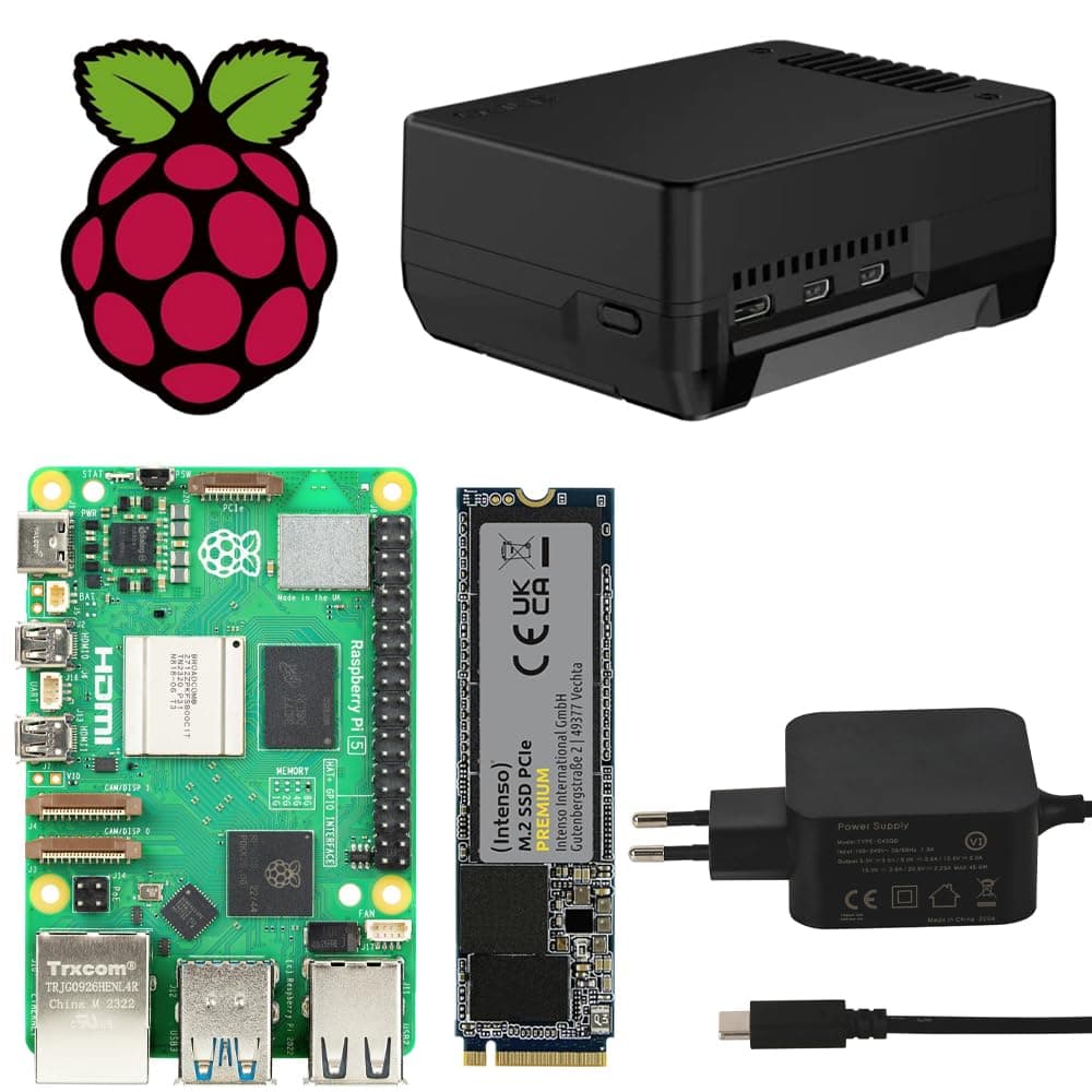 Raspberry Pi 5 / 8GB Fertigsystem/Argon NEO 5 M.2 NVME PCIE / 250GB SSD/Trixie Bild 5