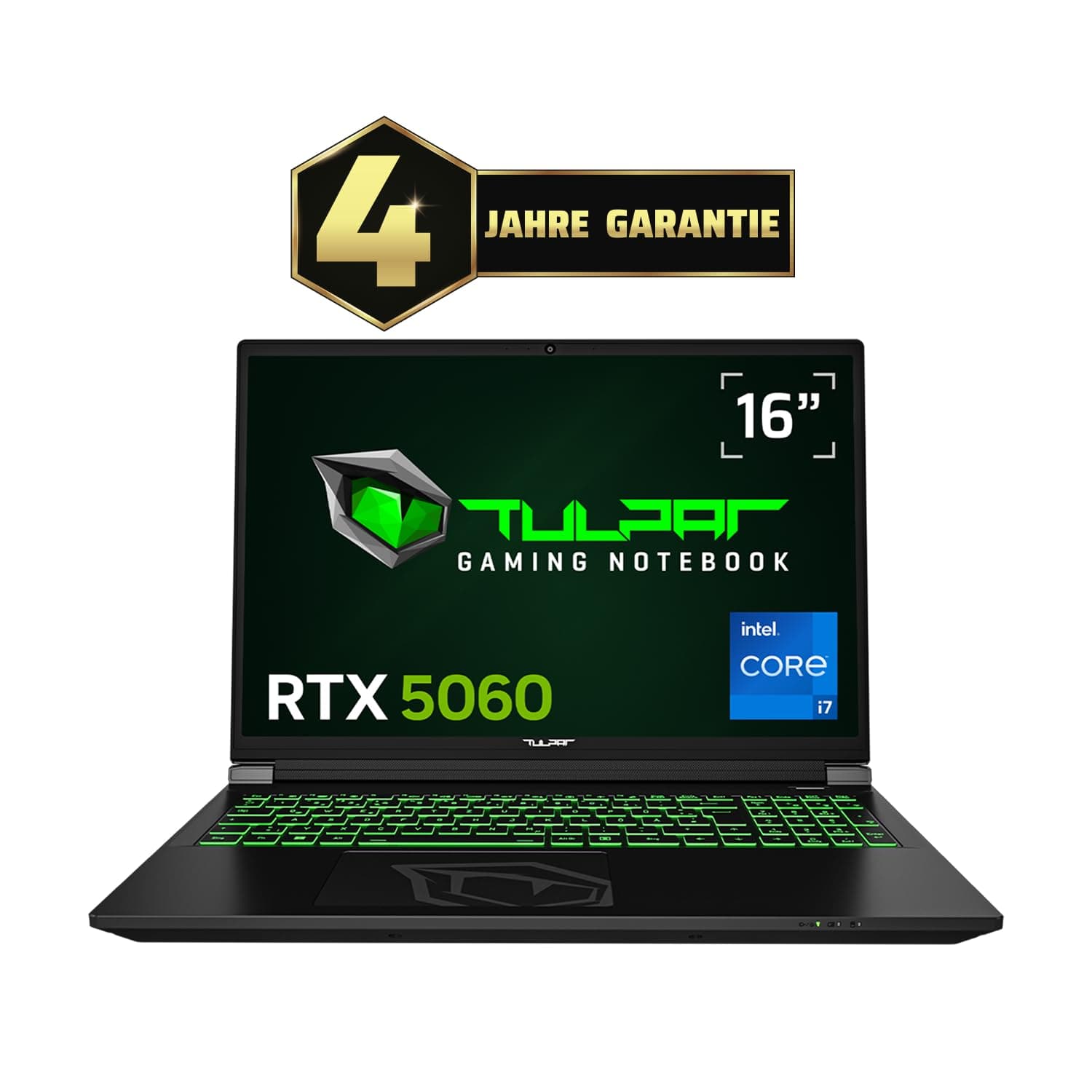 TULPAR T6 V3.5.2 Gaming Laptop | 16'' FHD+ 1920X1200 165HZ IPS LED-Display | Intel Core i7 14700HX | 32 GB RAM | 500 GB SSD | RTX 5060 | Windows 11 Gaming Notebook 500 GB SSD - 32 GB RAM Bild 2