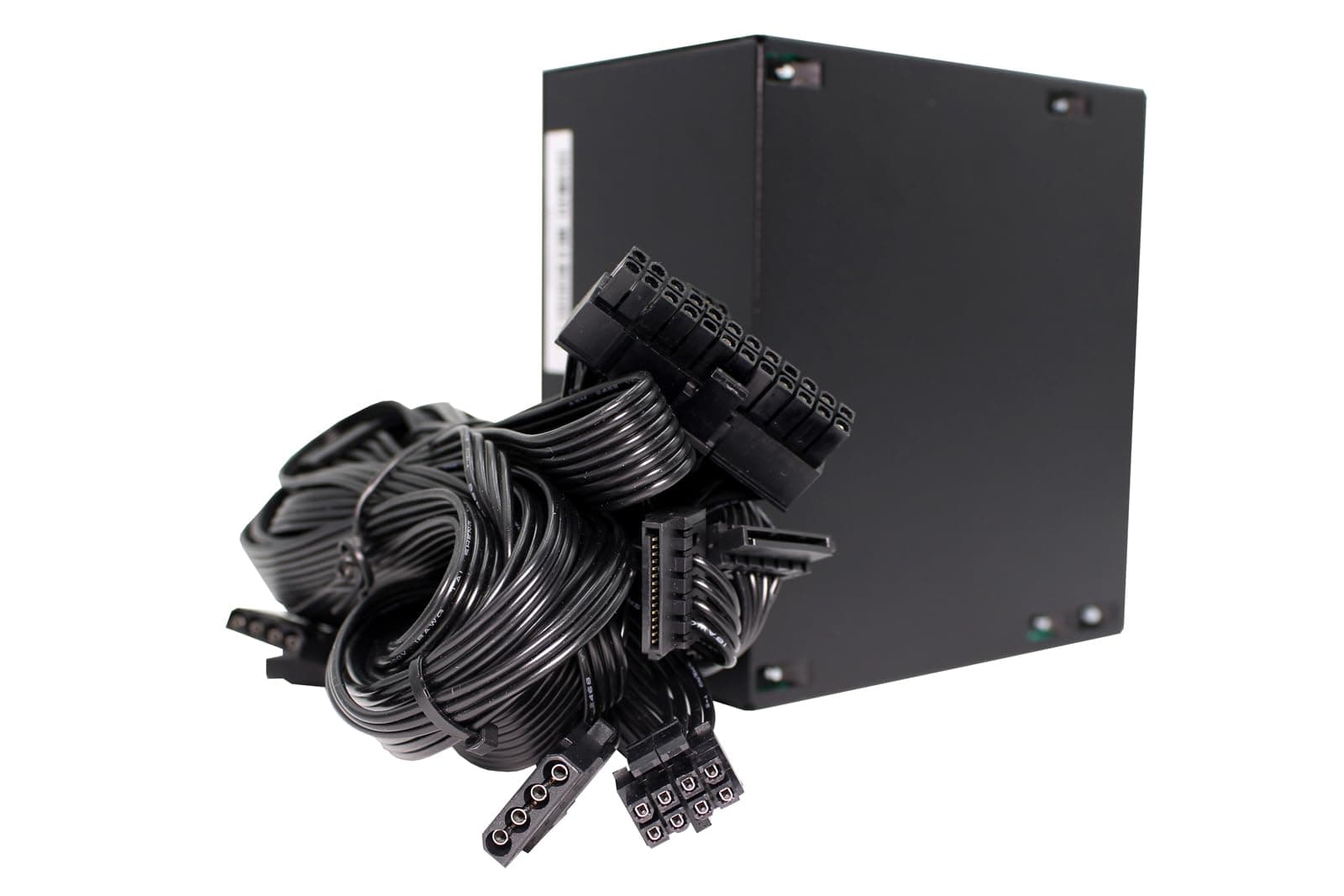 Xilence XP750R6.2 ATX 750W PC Netzteil, 80+ Zertifizierung, Gaming, Non-modular, 1x20+4PIN, 1xCPU 4+4PIN, 1xCPU 8PIN, 2xPCI-E 6+2PIN, 3xHDD, 5xSATA, leiser 120mm Lüfter, bis 600mm Kabellänge, schwarz Bild 7