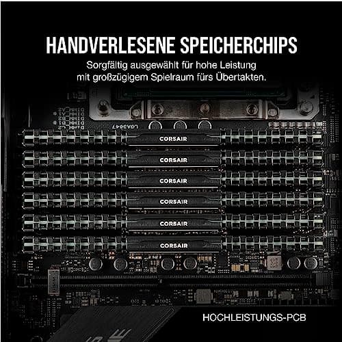 Corsair Vengeance LPX DDR4 RAM 32GB (2x16GB) Bis zu 3200MHz CL16 Intel XMP 2.0 Computerspeicher - Schwarz (CMK32GX4M2E3200C16) 2 x 16 GB Bild 6