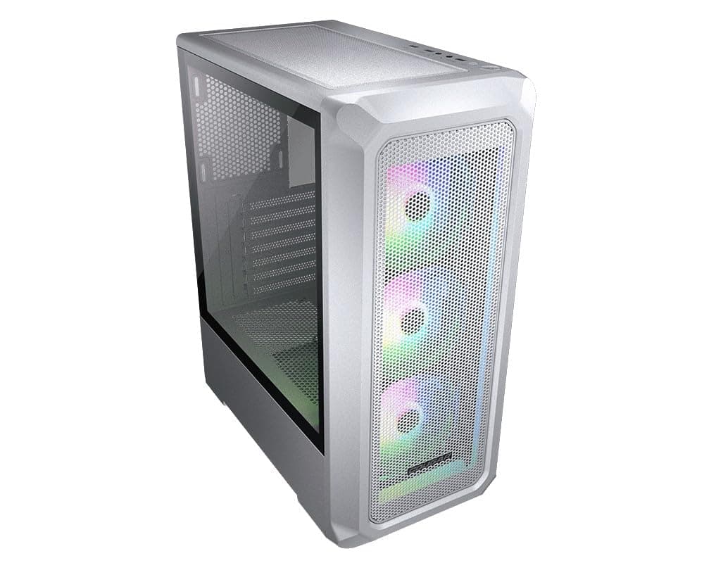 COUGAR Archon 2 Mesh RGB Weiß Elegant ARGB Mid Tower Gehäuse mit leistungsstarken Netzeinlässen Bild 7