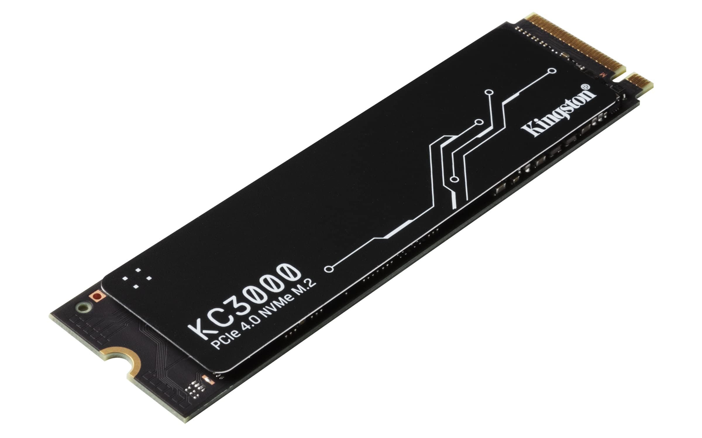 Kingston KC3000 PCIe 4.0 NVMe M.2 SSD - Hochleistungsspeicher für Desktop- und Laptop-PCs -SKC3000S/2048G, SKC3000D2048G, Schwarz, 2048GB, Festkörper-Laufwerk Bild 3