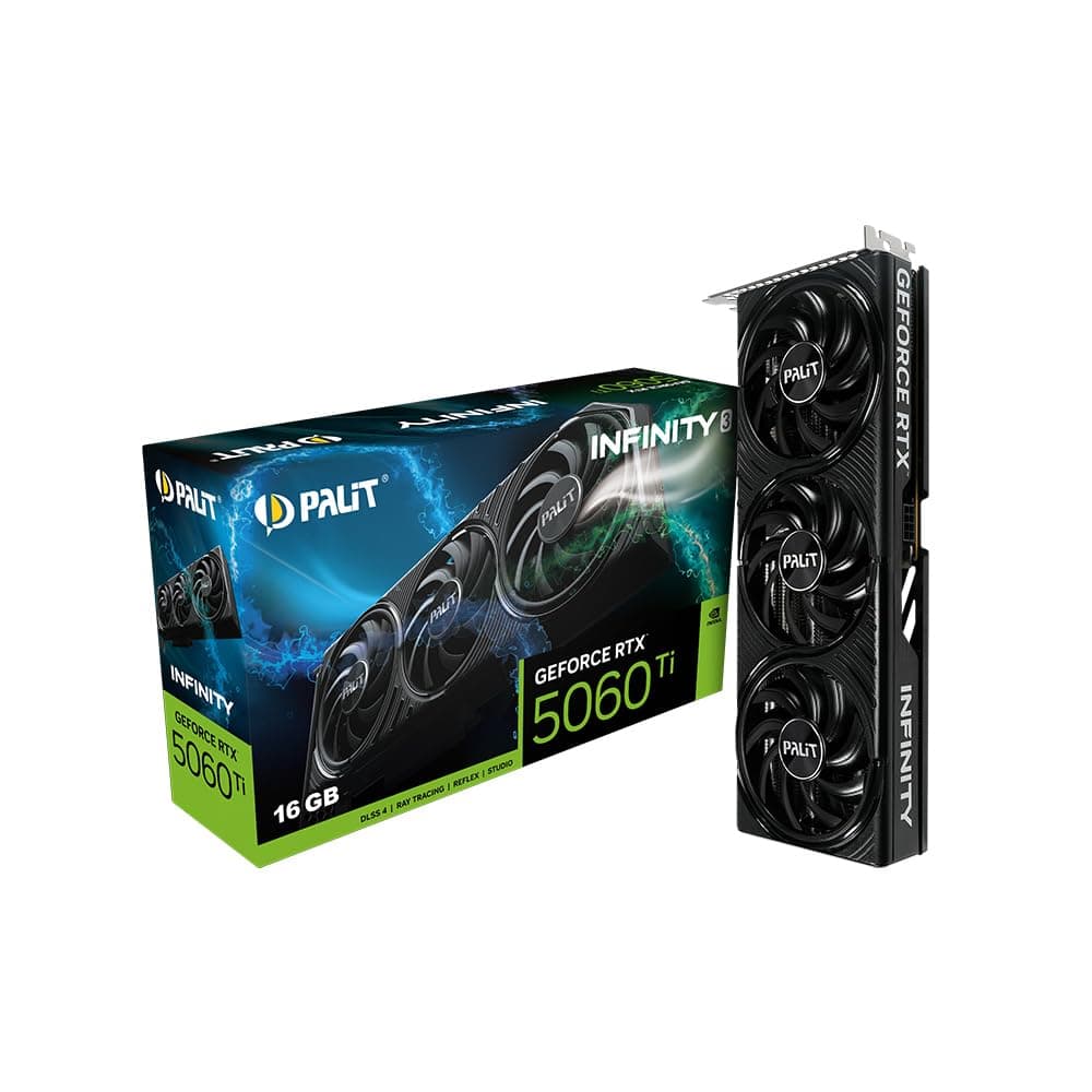 Palit GeForce RTX 5060Ti Infinity 3 16GB GDDR7 Gaming Grafikkarte