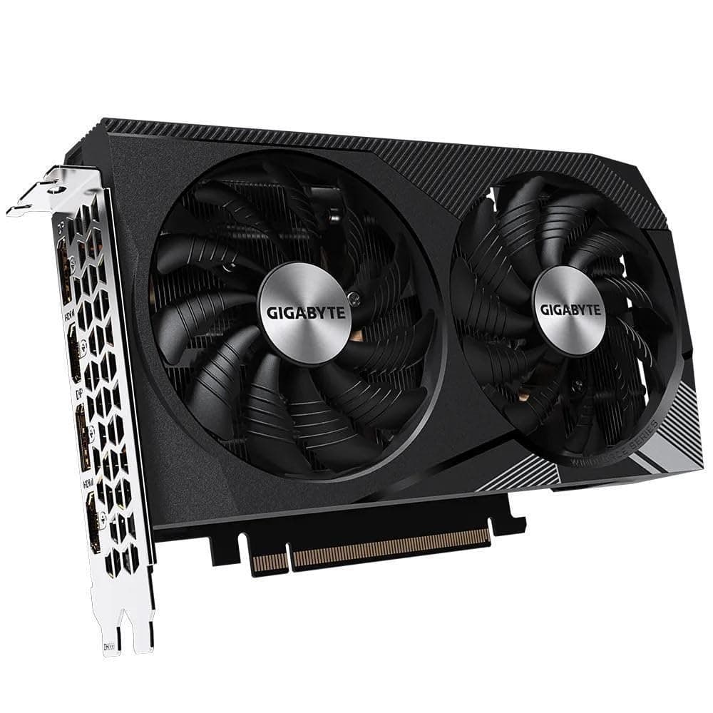 Gigabyte NVIDIA GeForce RTX 3060 WINDFORCE OC V2 Graphics Card - 12GB GDDR6, 192-bit, PCI-E 4.0, 1792MHz Core Clock, 2 x DP 1.4, 2 x HDMI 2.1, NVIDIA Ampere - GV-N3060WF2OC-12GD Bild 4