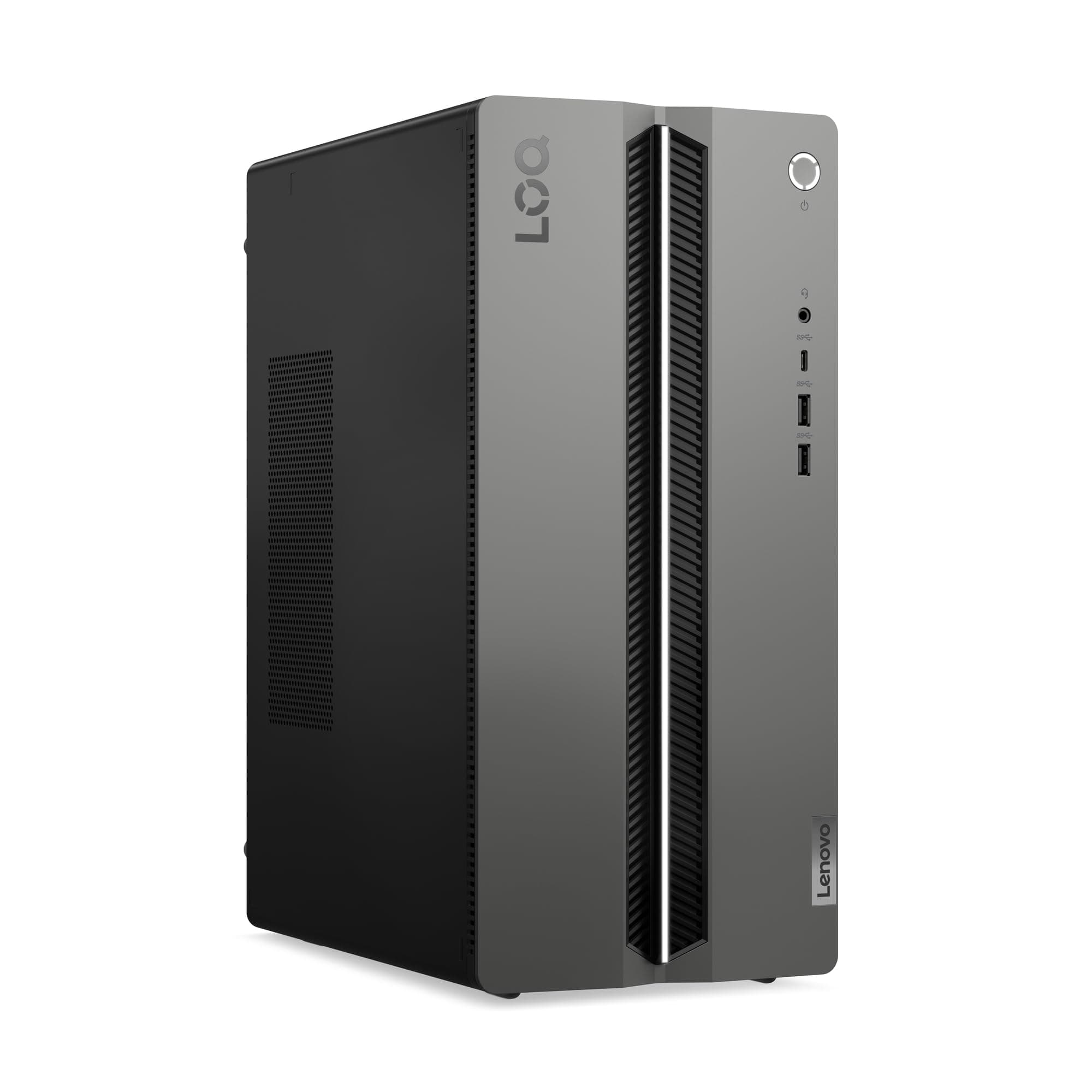 Lenovo LOQ Tower Gaming Desktop-PC | NVIDIA GeForce RTX 5060 | Intel Core i5-14400F |16GB RAM | 1TB SSD | Win11 | Luna Grau - Raven Schwarz | 17L | 3 Monate GamePass | 3 Monate Premium Care