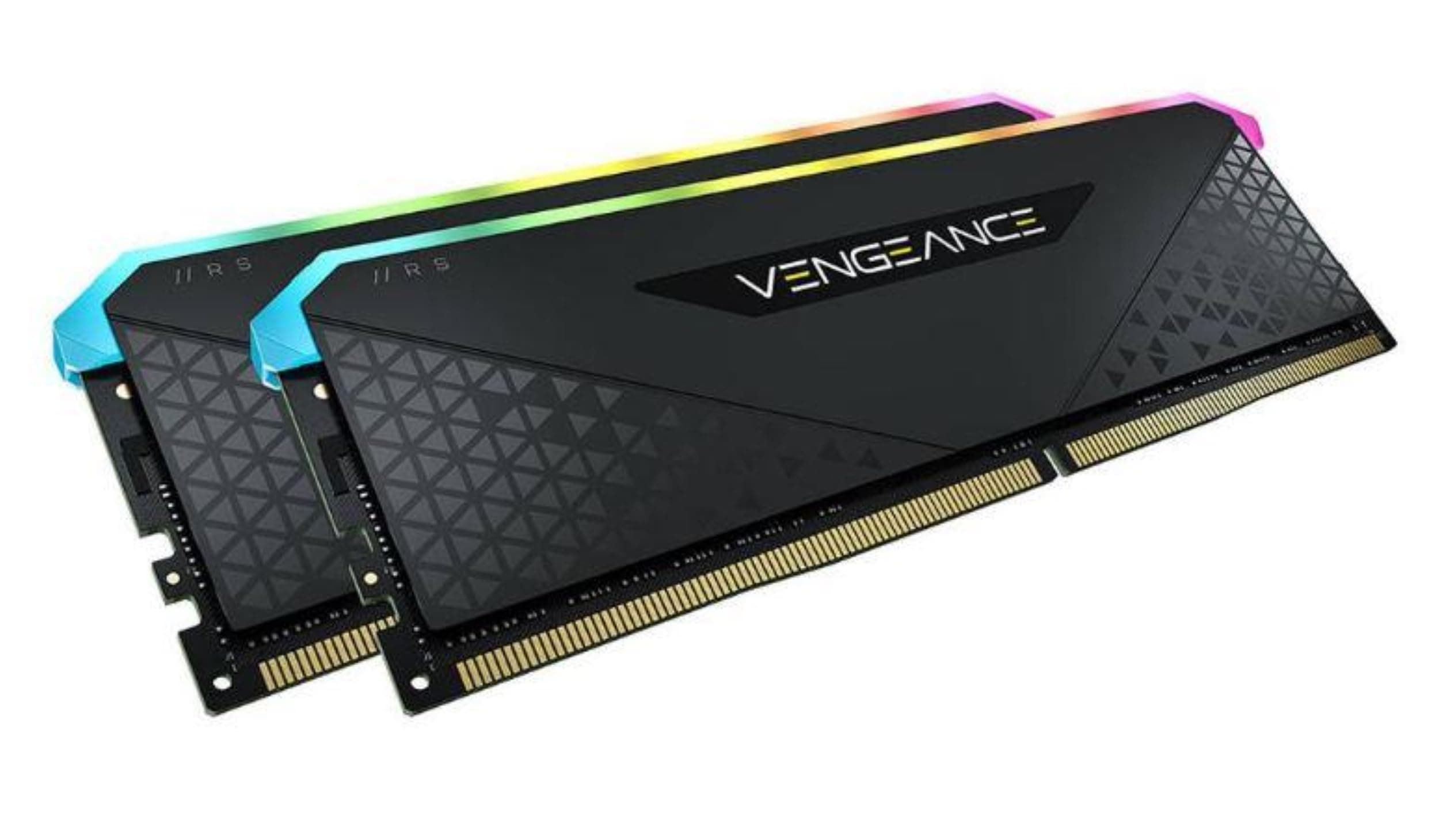 Corsair Vengeance RGB RS 32 GB (2 x 16 GB) DDR4 3.600MHz C18 Arbeitsspeicher (Dynamische RGB-Beleuchtung, Kompatibilität mit Intel 300/400/500 & AMD 400/500 Series) Schwarz CMG32GX4M2D3600C18 2 x 16GB Bild 5