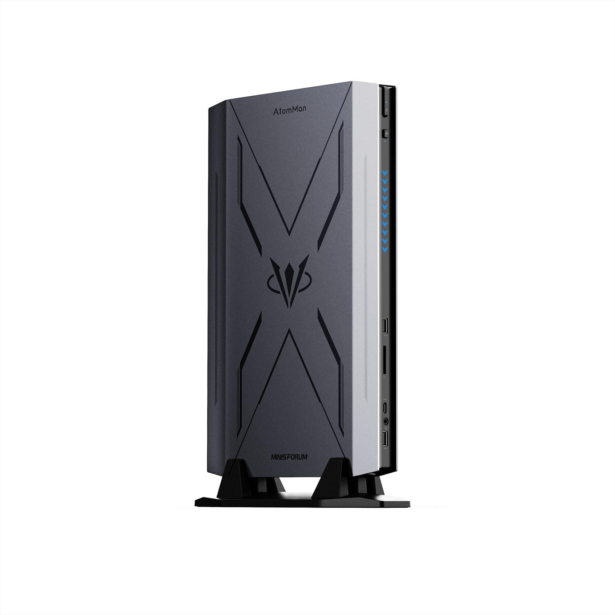 MINIS FORUM G7 Pro Gaming Mini-PC, Intel Core i9-14900HX (24C/32T, bis zu 5,8 GHz), RTX 5070 GPU 8GB GDDR7 (DLSS 4), PCIe 5.0, Wi-Fi 7, USB4, HDMI 2.1, RGB, Barebone (ohne RAM/SSD) G7 Pro 5070 0/0 GB