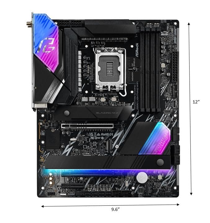 ASRock Z890 Lightning WiFi Intel Sockel 1851 DDR5 Bild 3